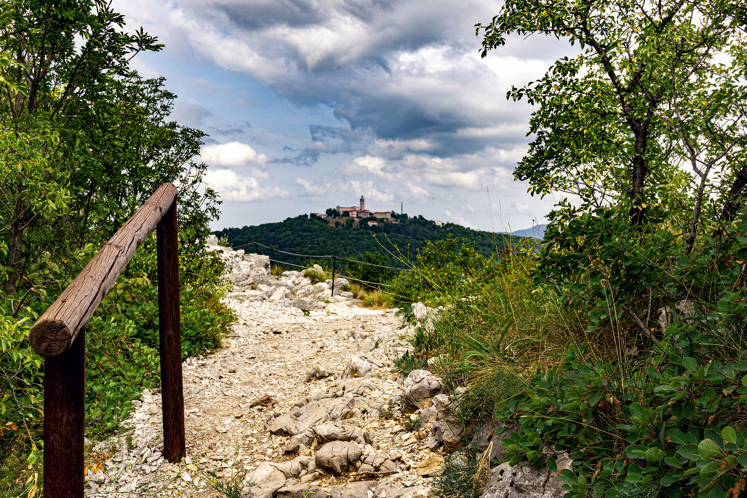 sabotino parte slovena vista monte santo