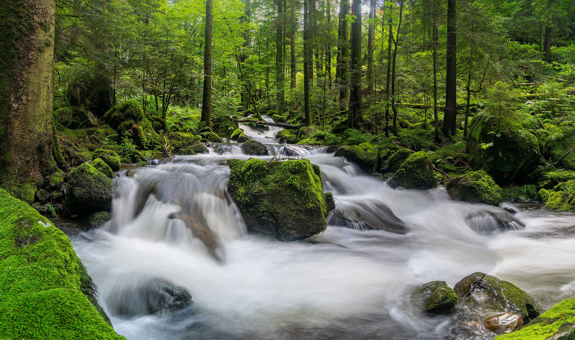 Teichschlucht Waterfall