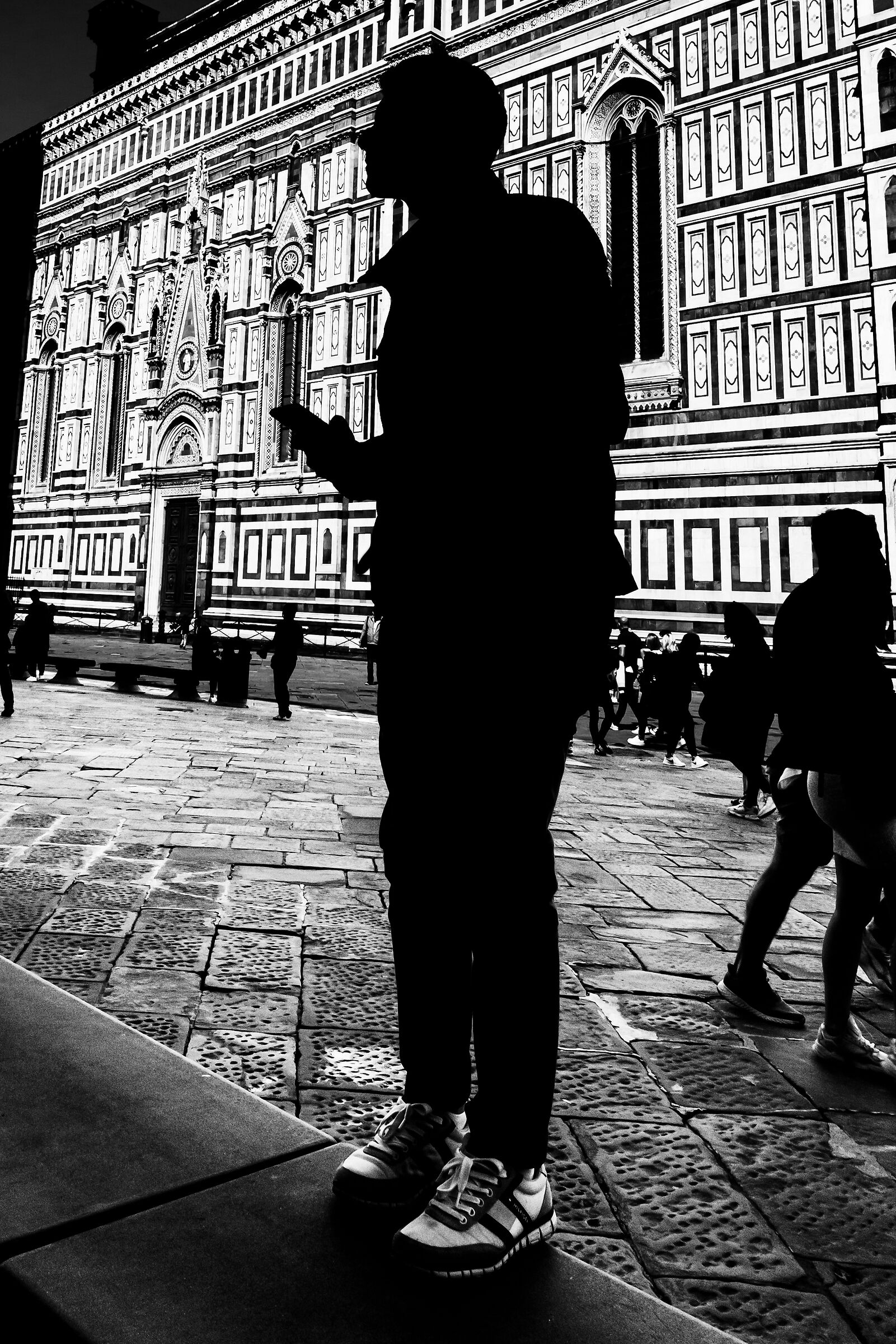 Between lights and shadows