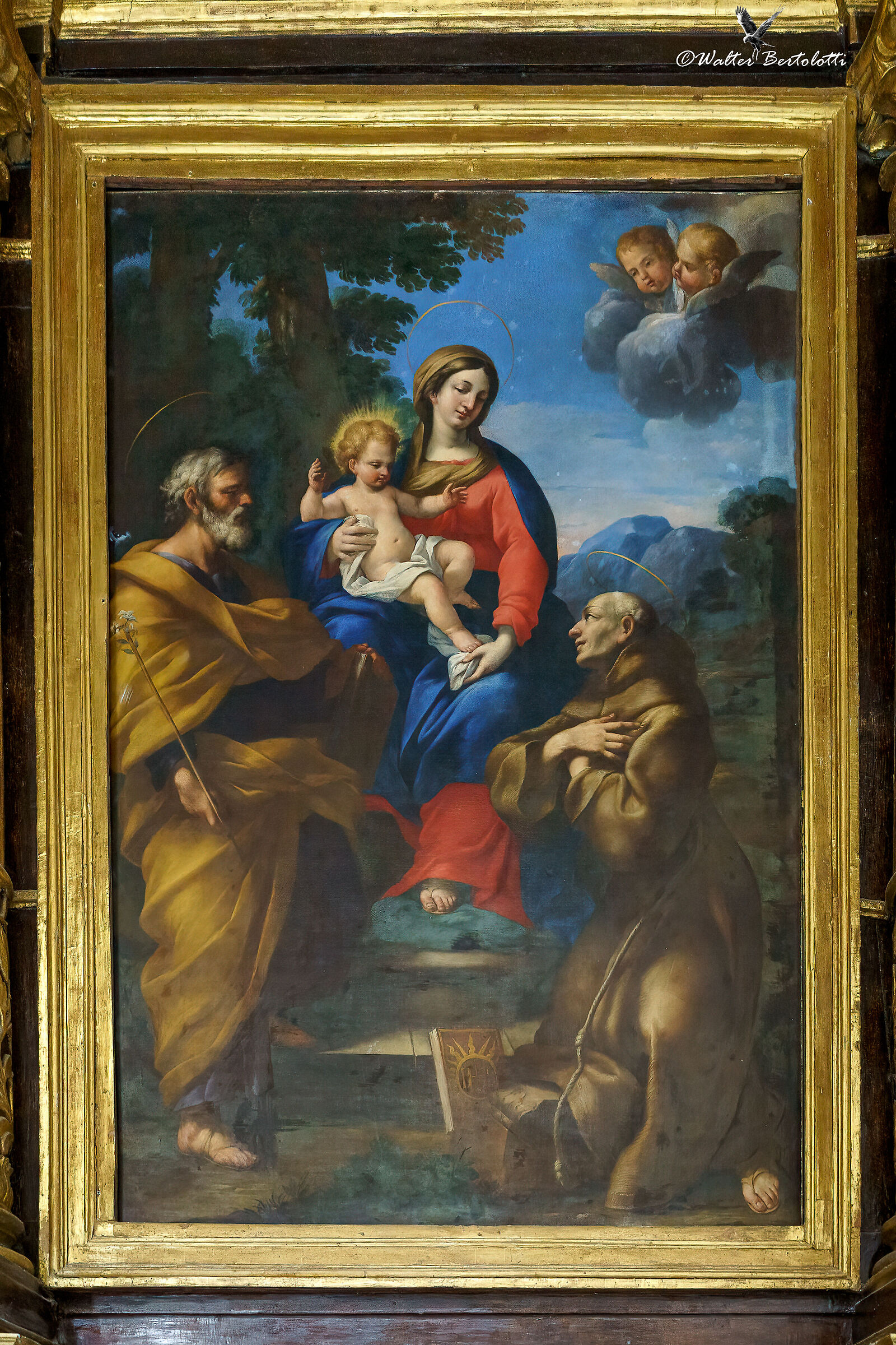 Sacra Famiglia con San Bernardino (Viterbo)