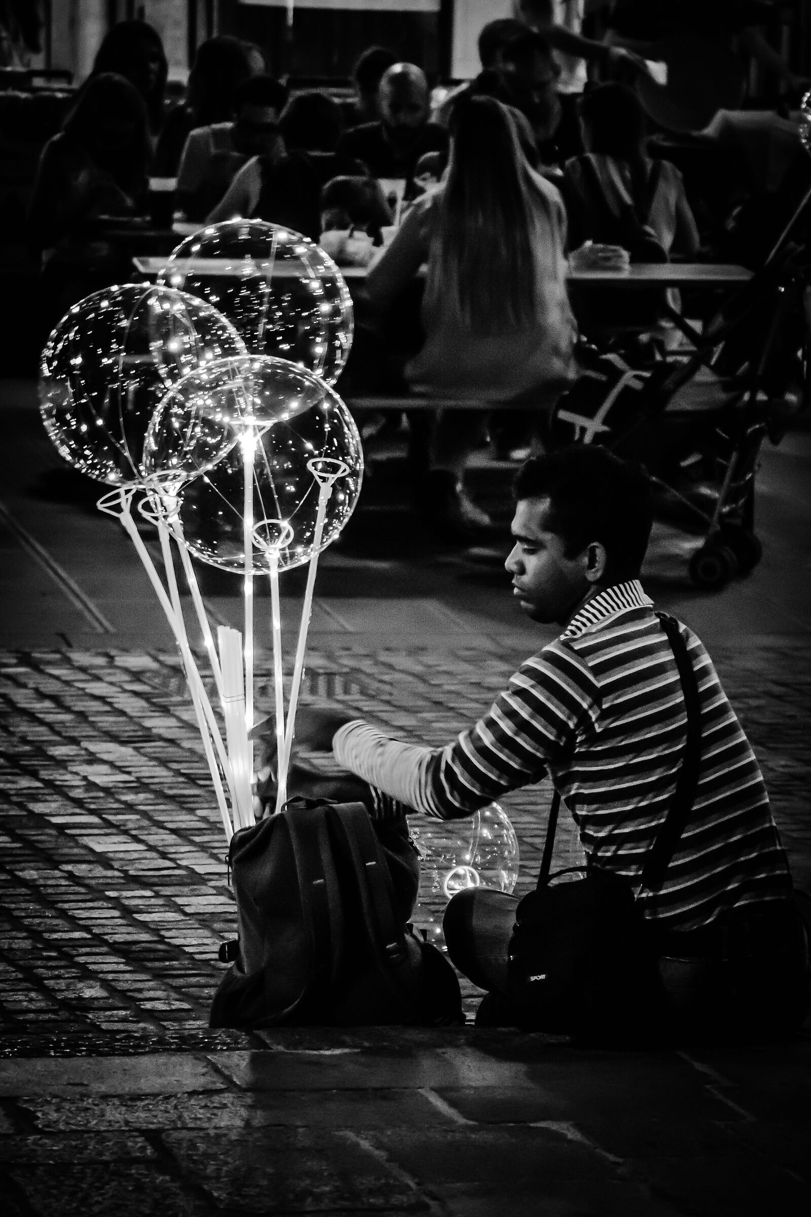 The balloon seller