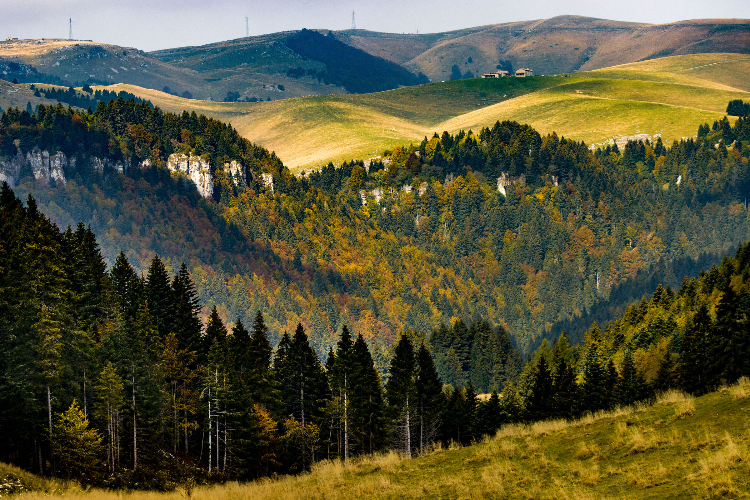 The mountains of Lessinia