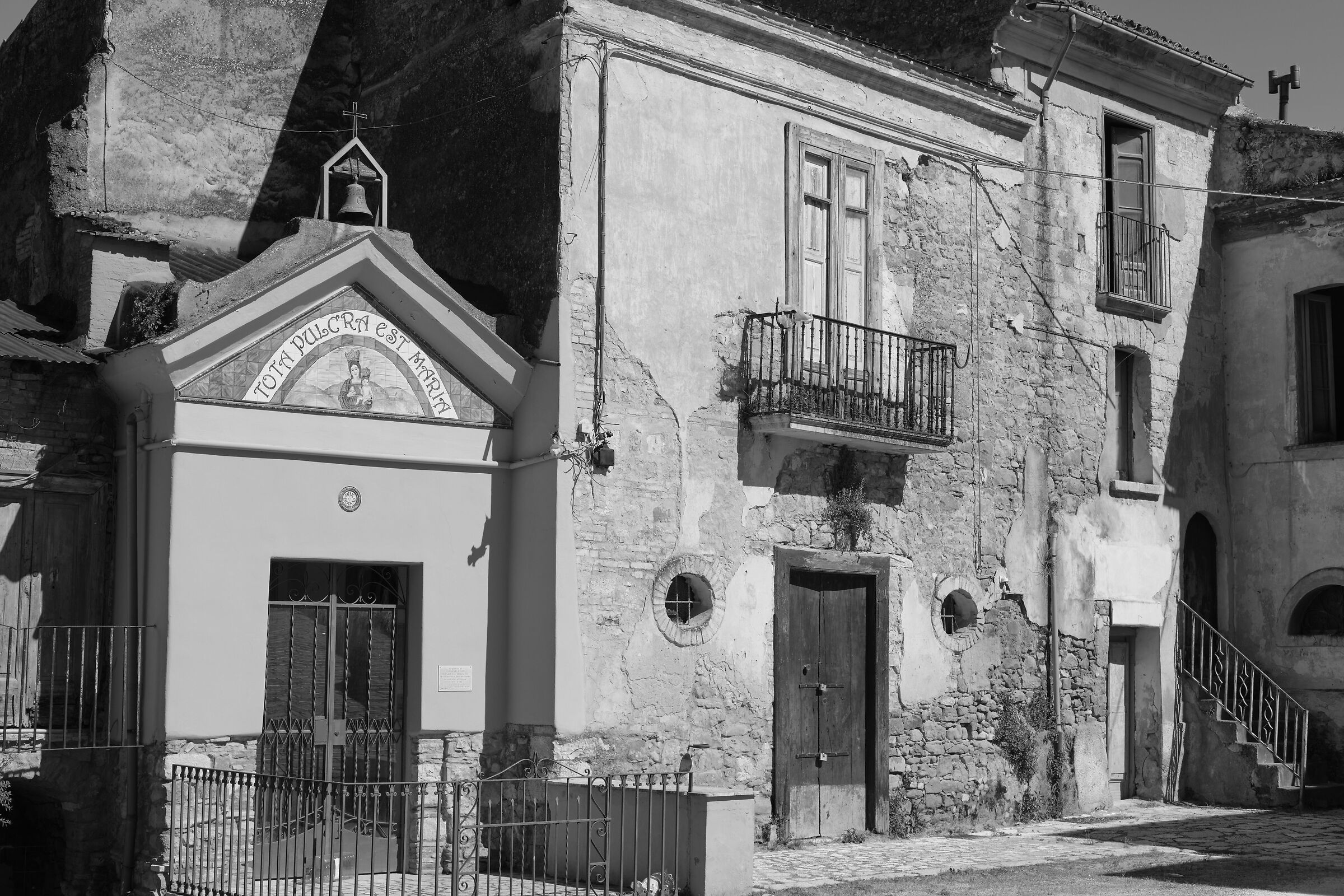 Una strada di Apice Vecchia (Bn)