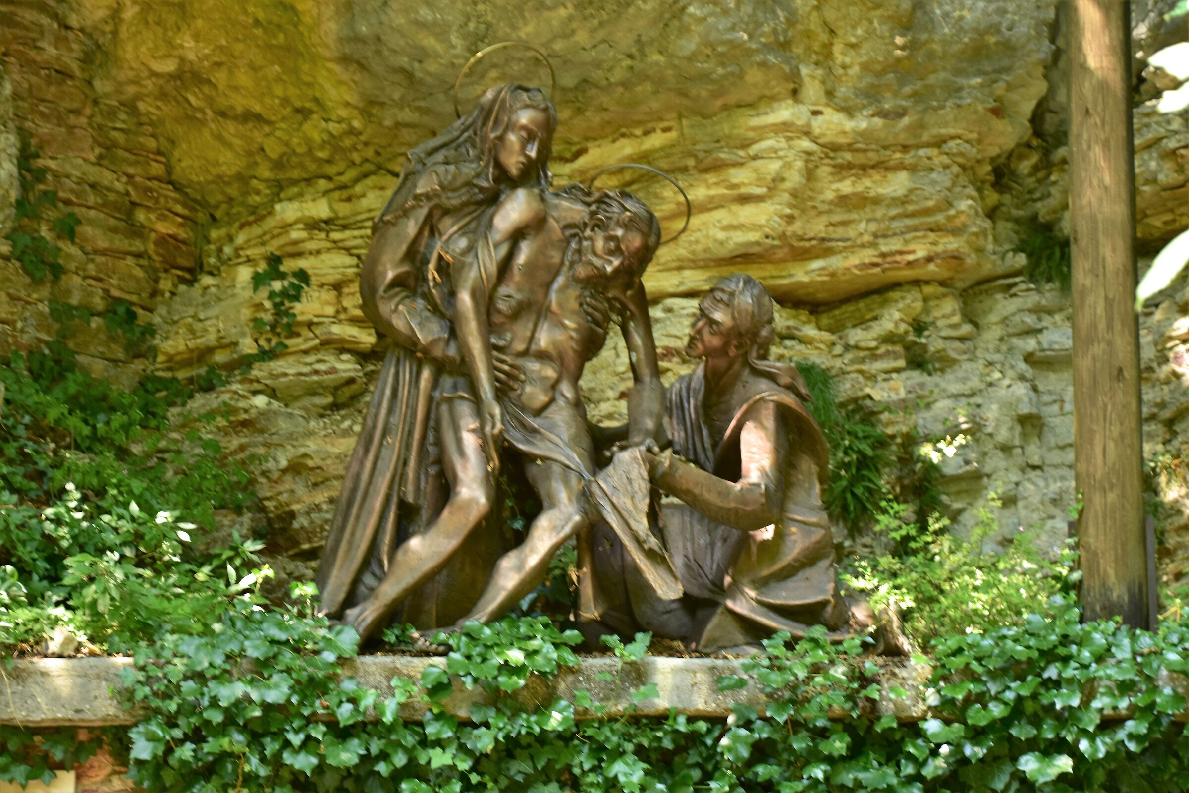 bronze way of the cross Madonna della Corona 3