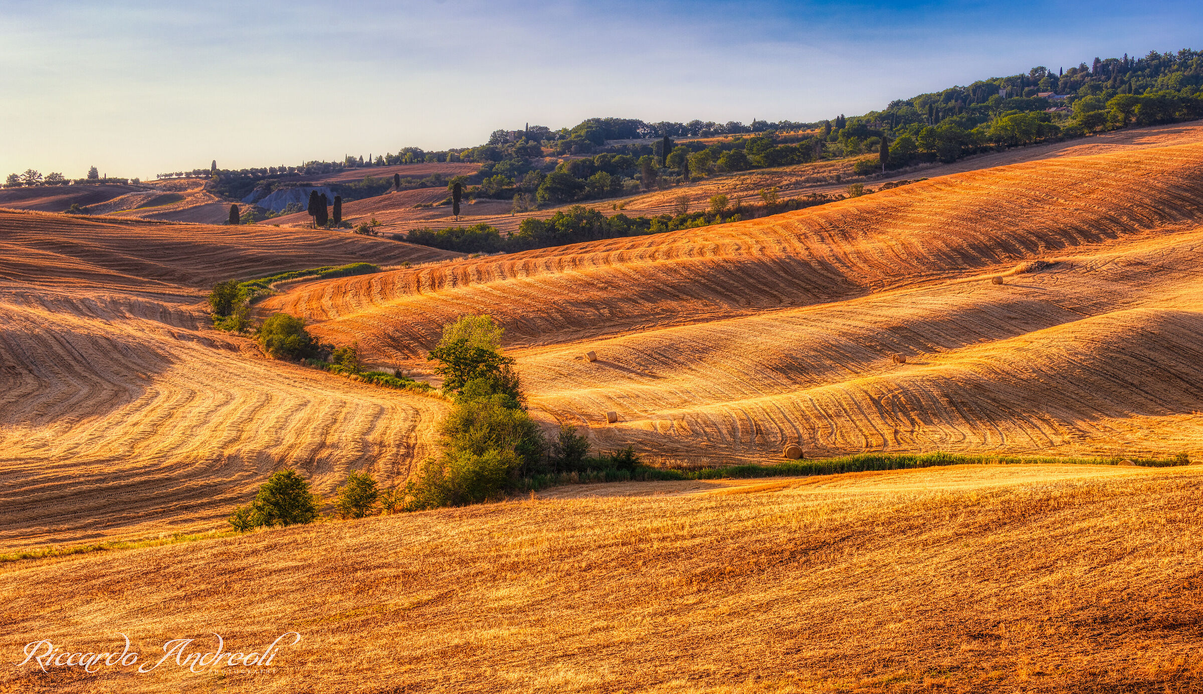 Val d'Orcia, sunset