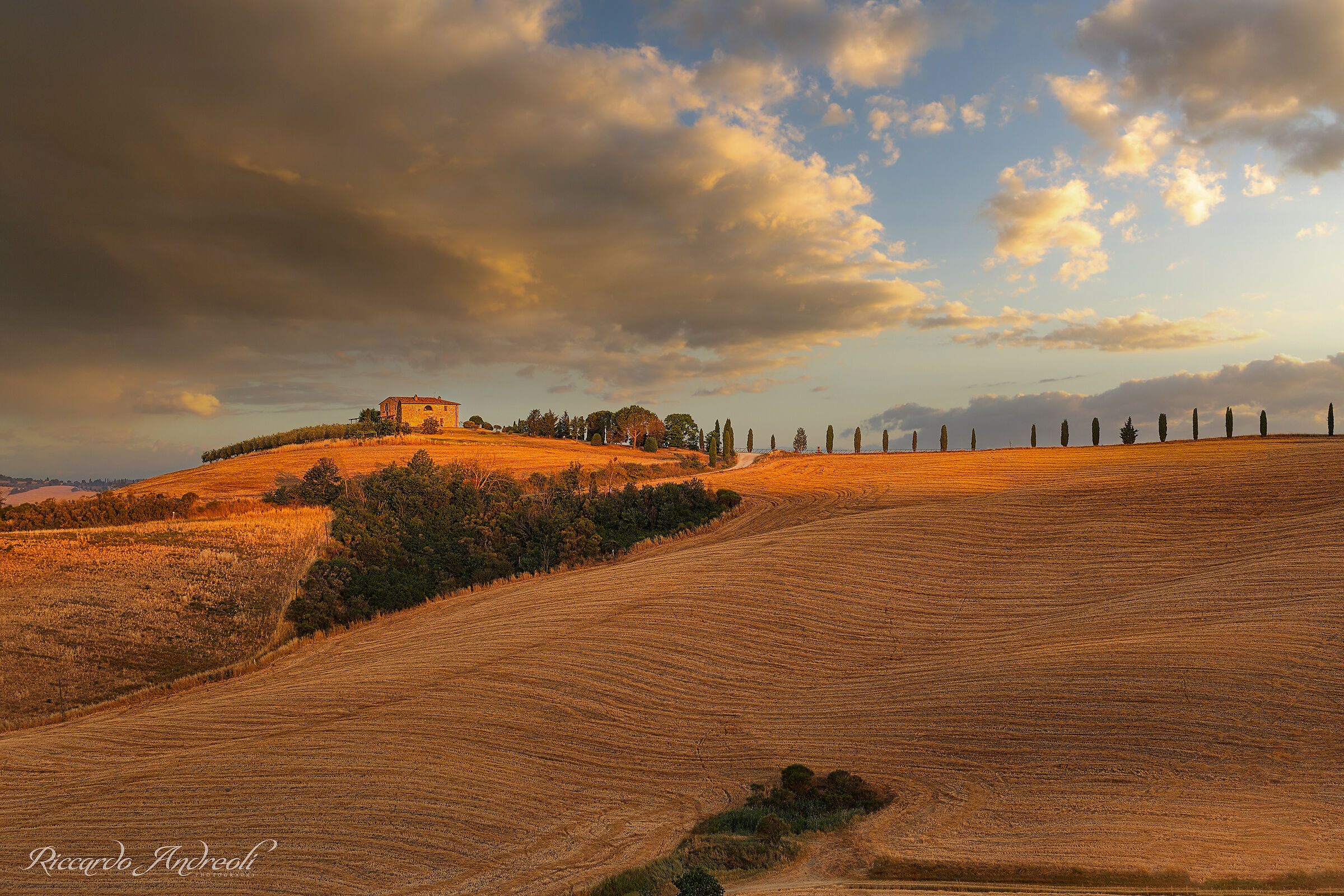 Sunrise in Val d'Orcia