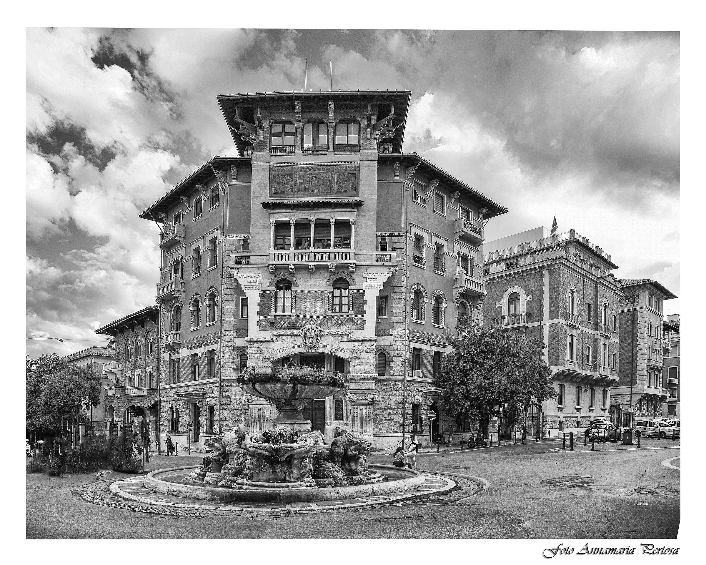 The Fountain of the Frogs at coppedè