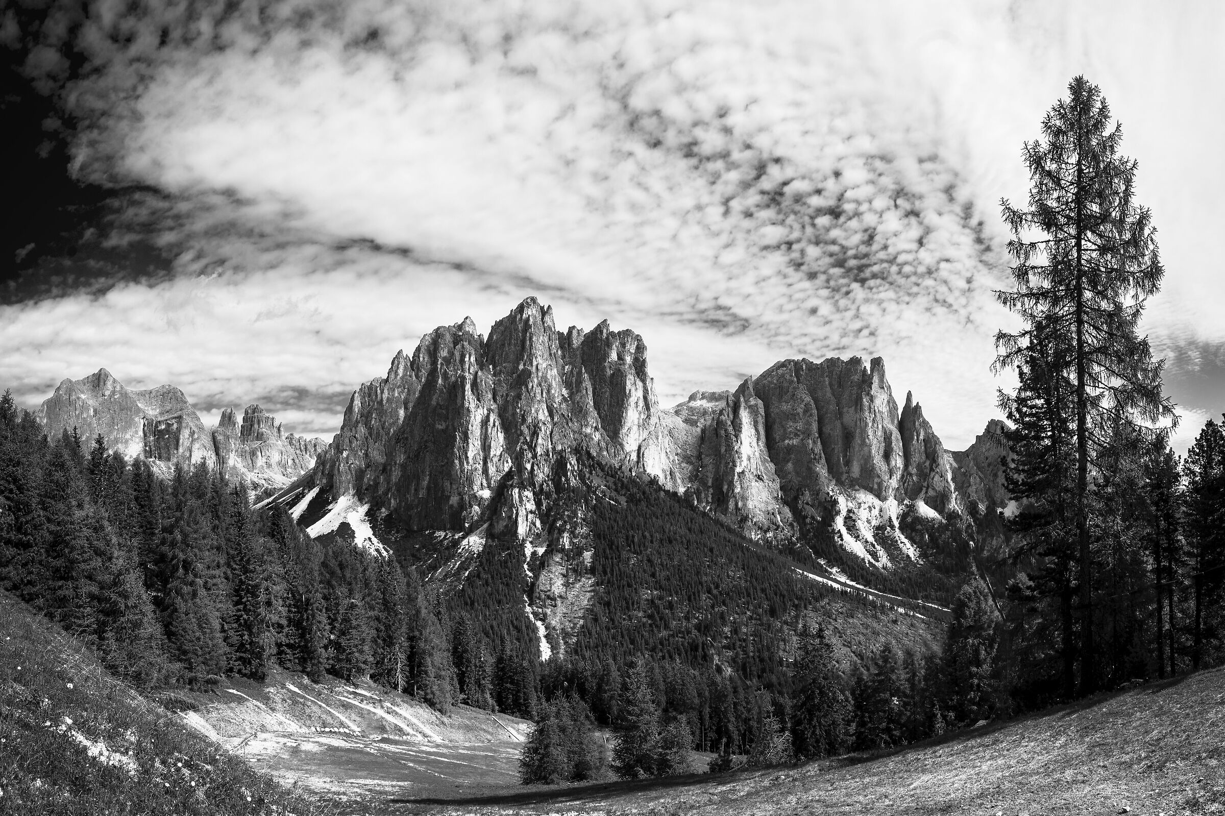 Dirupi di Larsec  e Torri del Vajolet