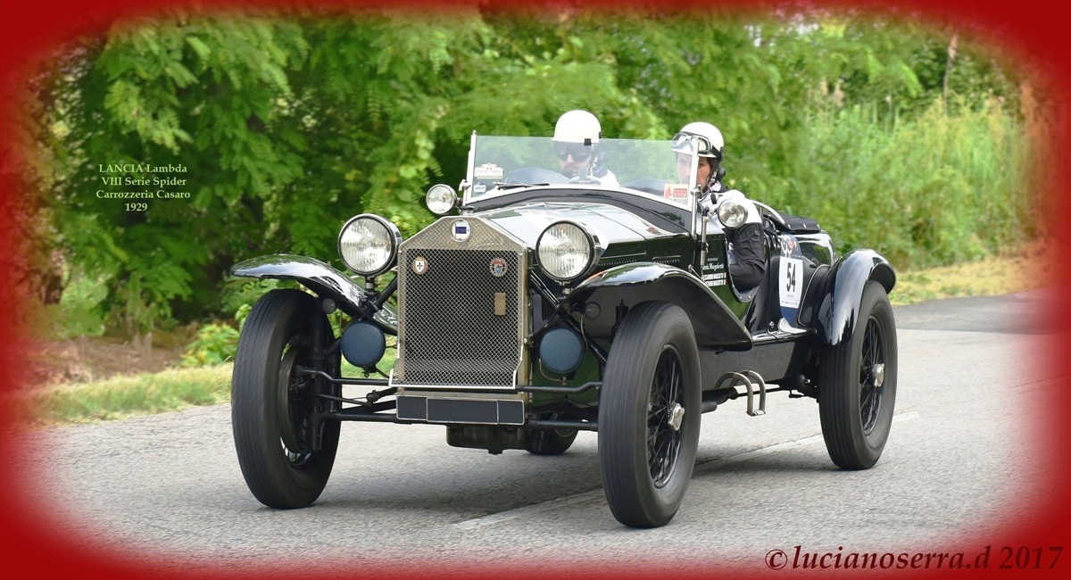 Lancia Lambda Serie viii Spider Carrozz. Casaro - 1929