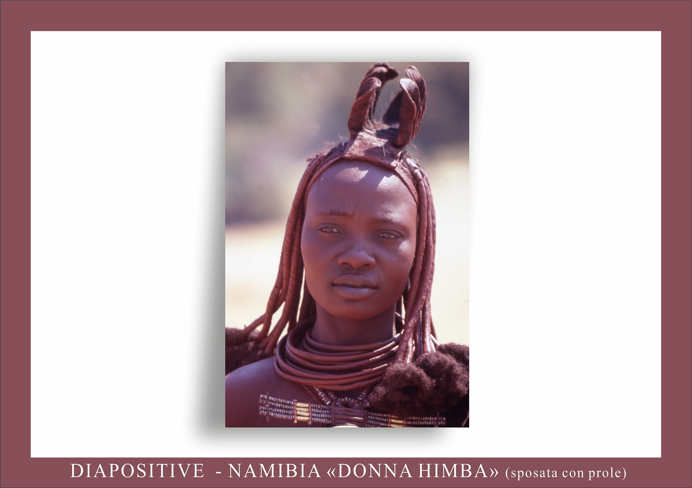a proud face of Himba