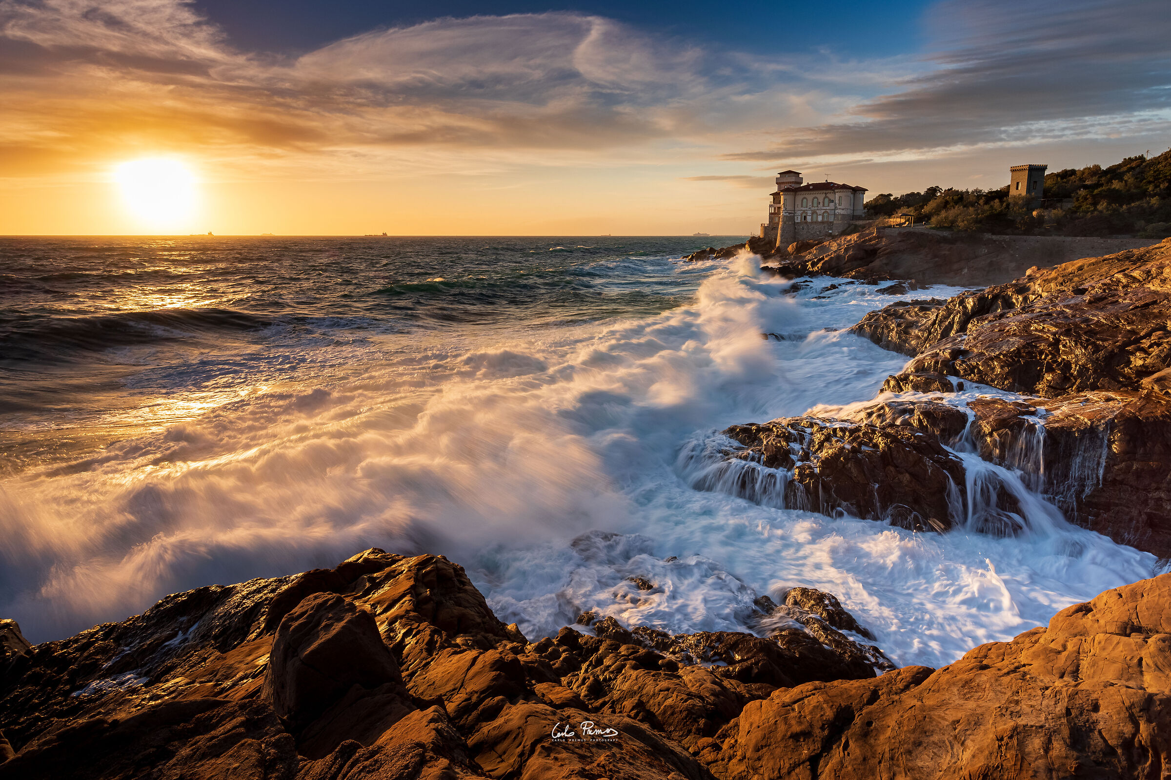 Burrasca al Castello del Boccale