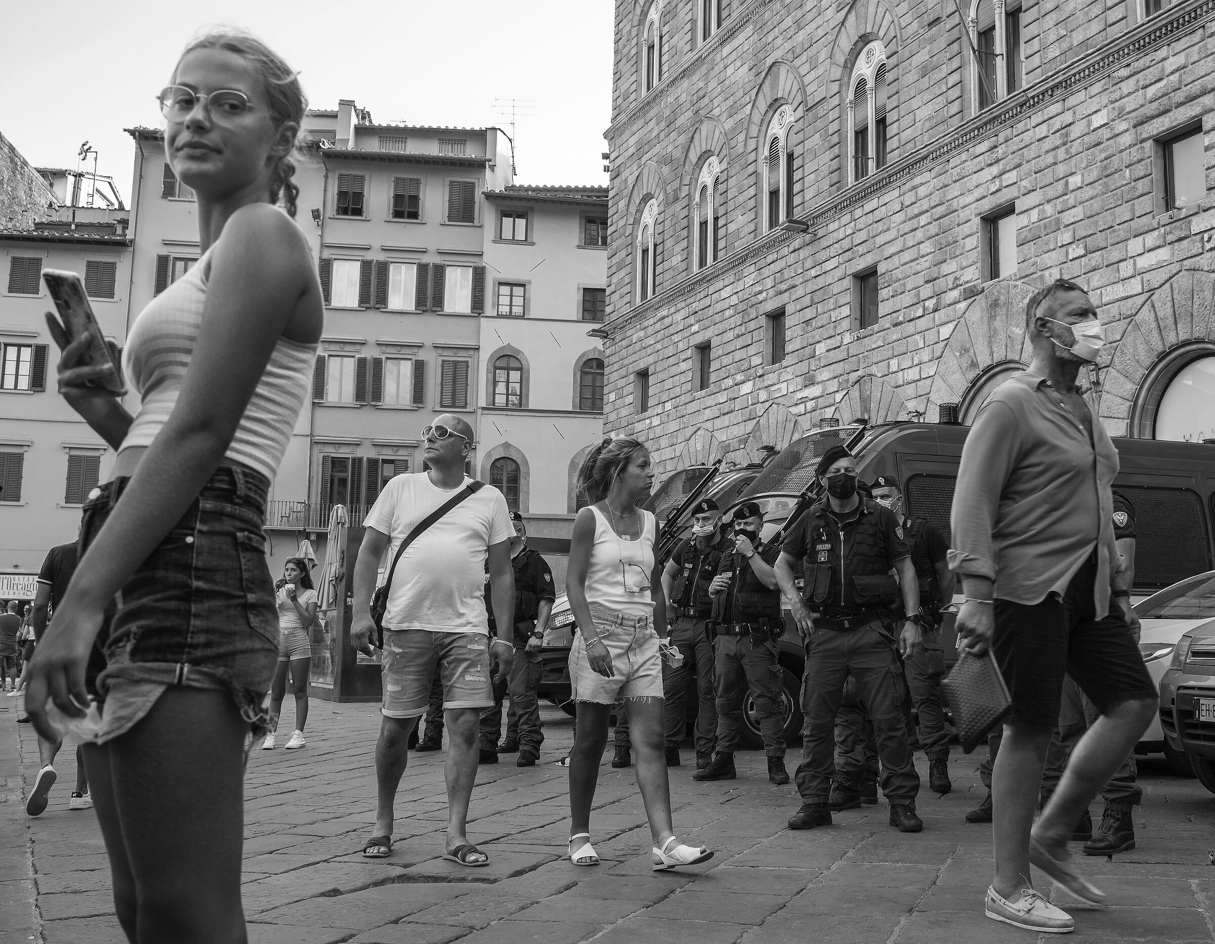 Contrasts in Florence