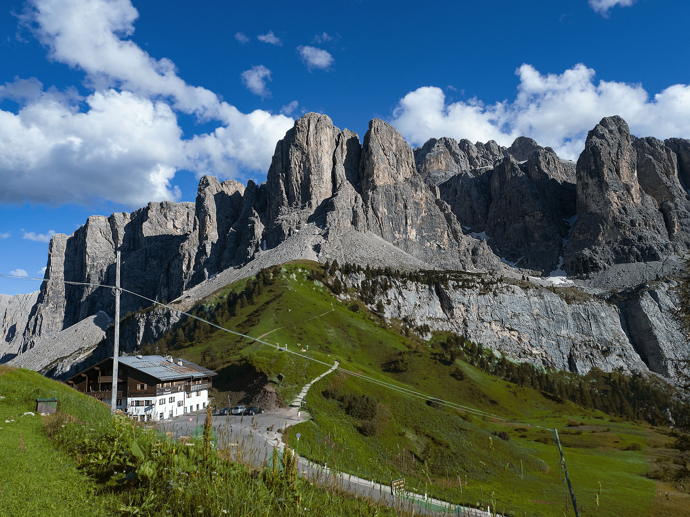 Panoramica sul Sella
