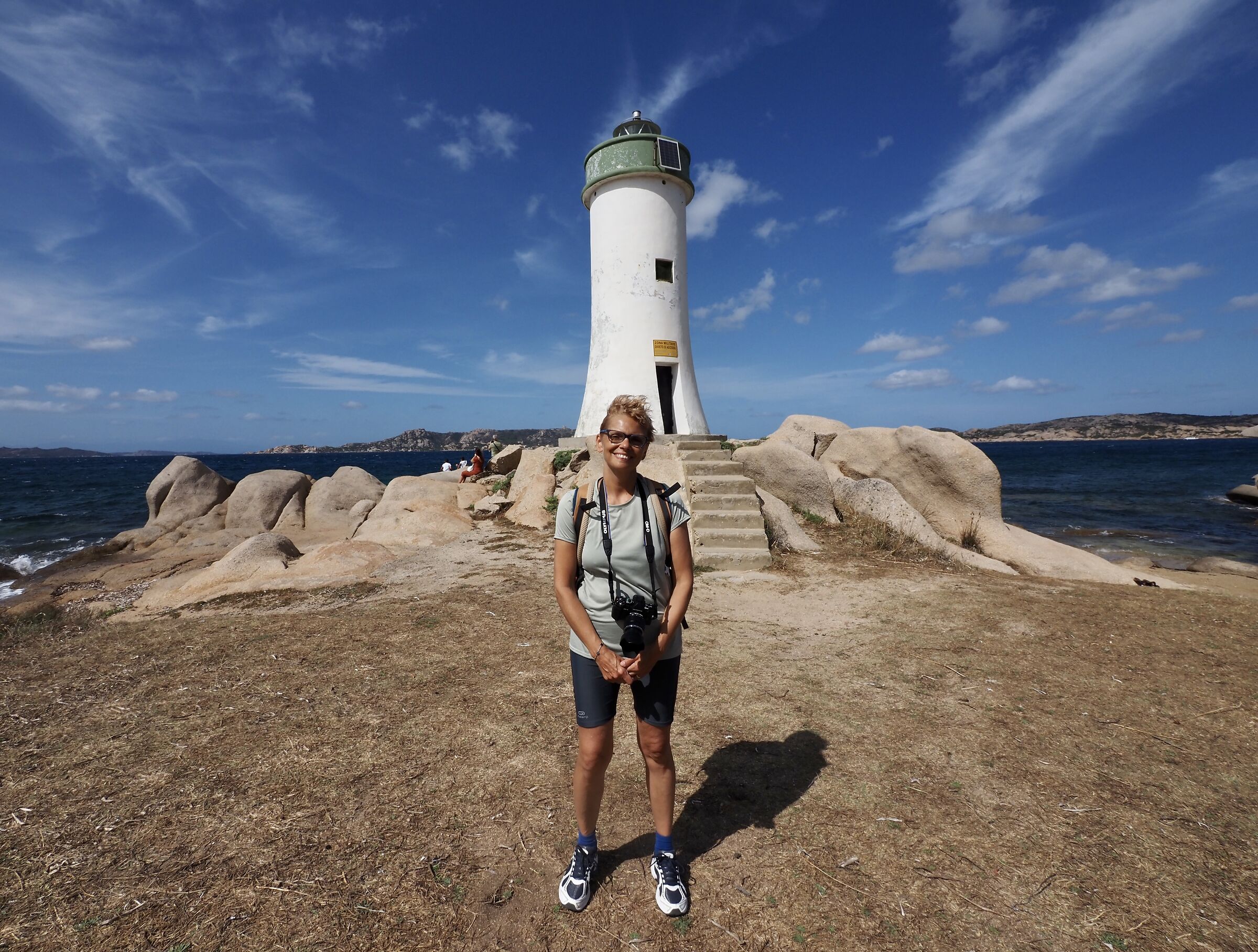 Nadia (Norway04) at the Palau lighthouse