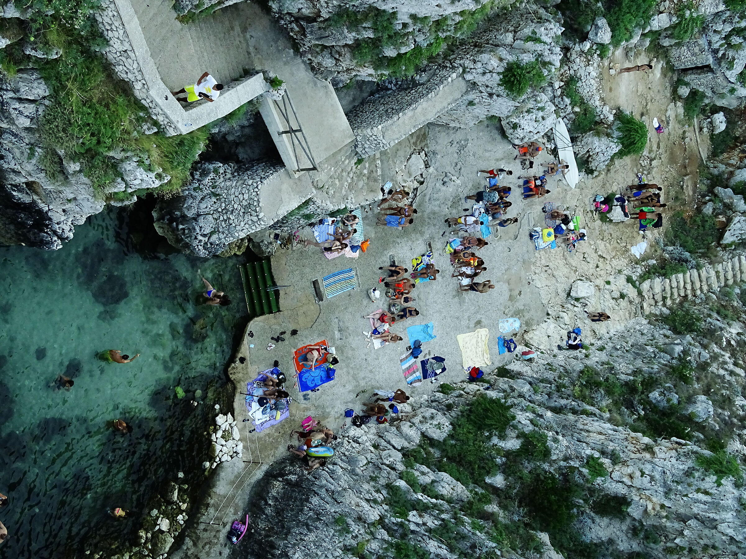 View of the Port of Ciolo