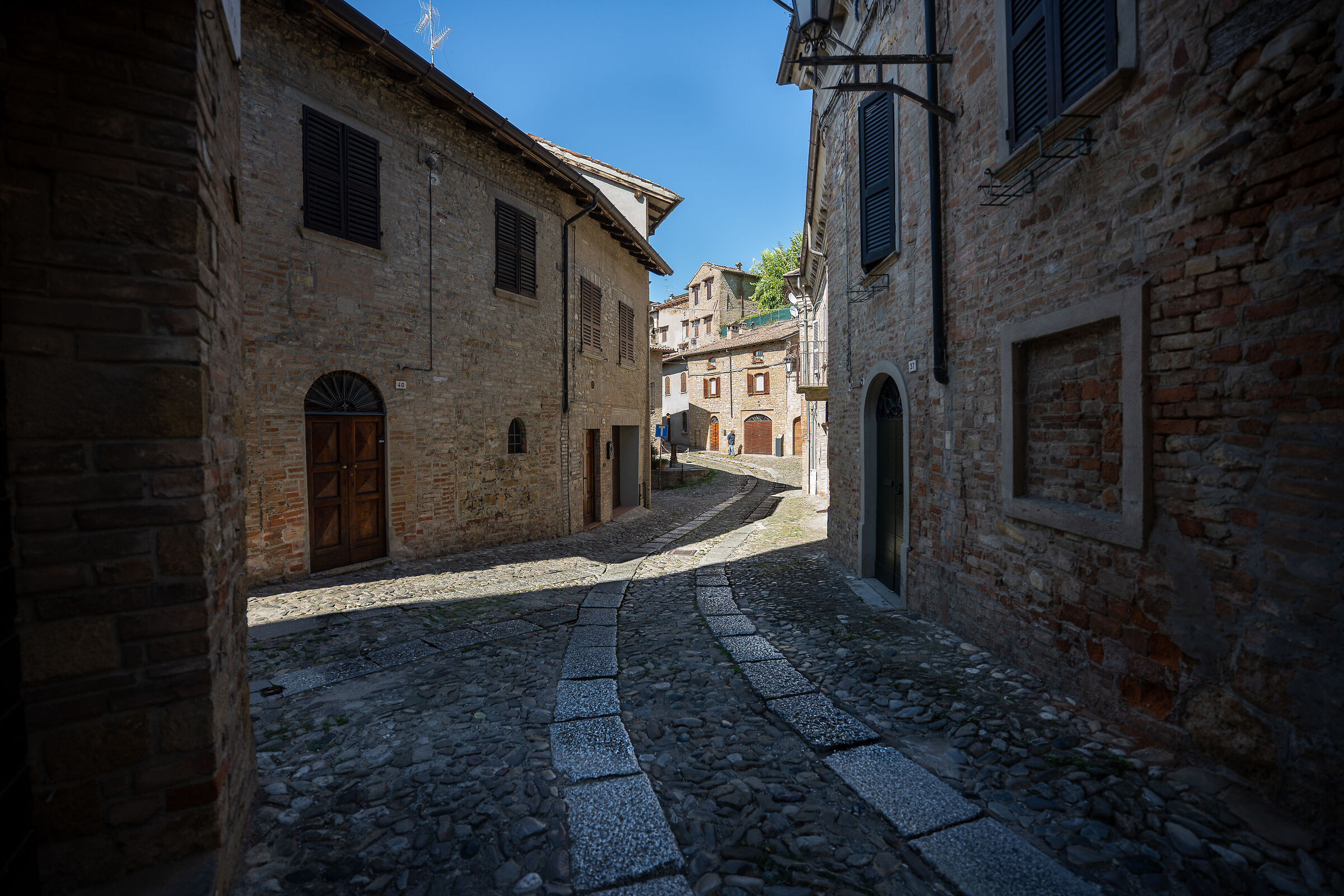 From the Visconti Fortress of Castell'Arquato