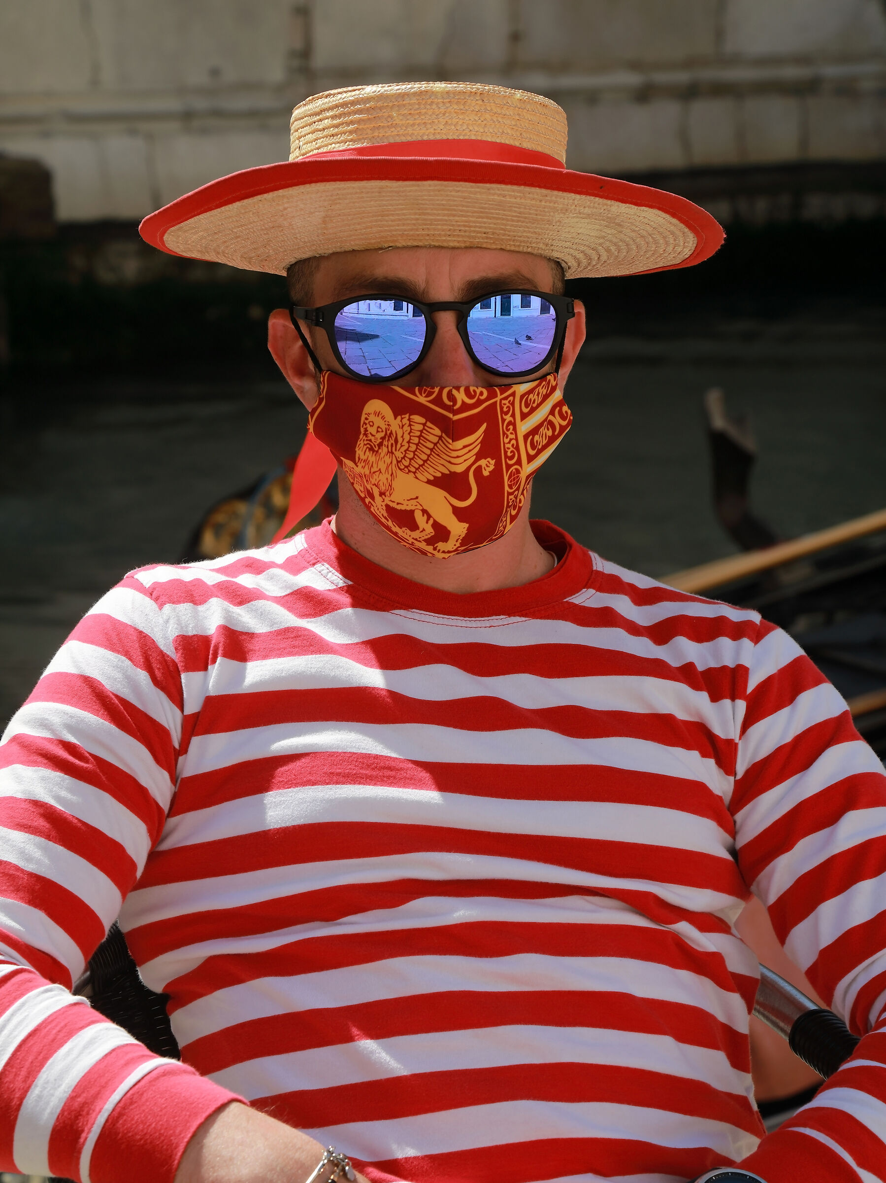 The gondolier of the pandemic era