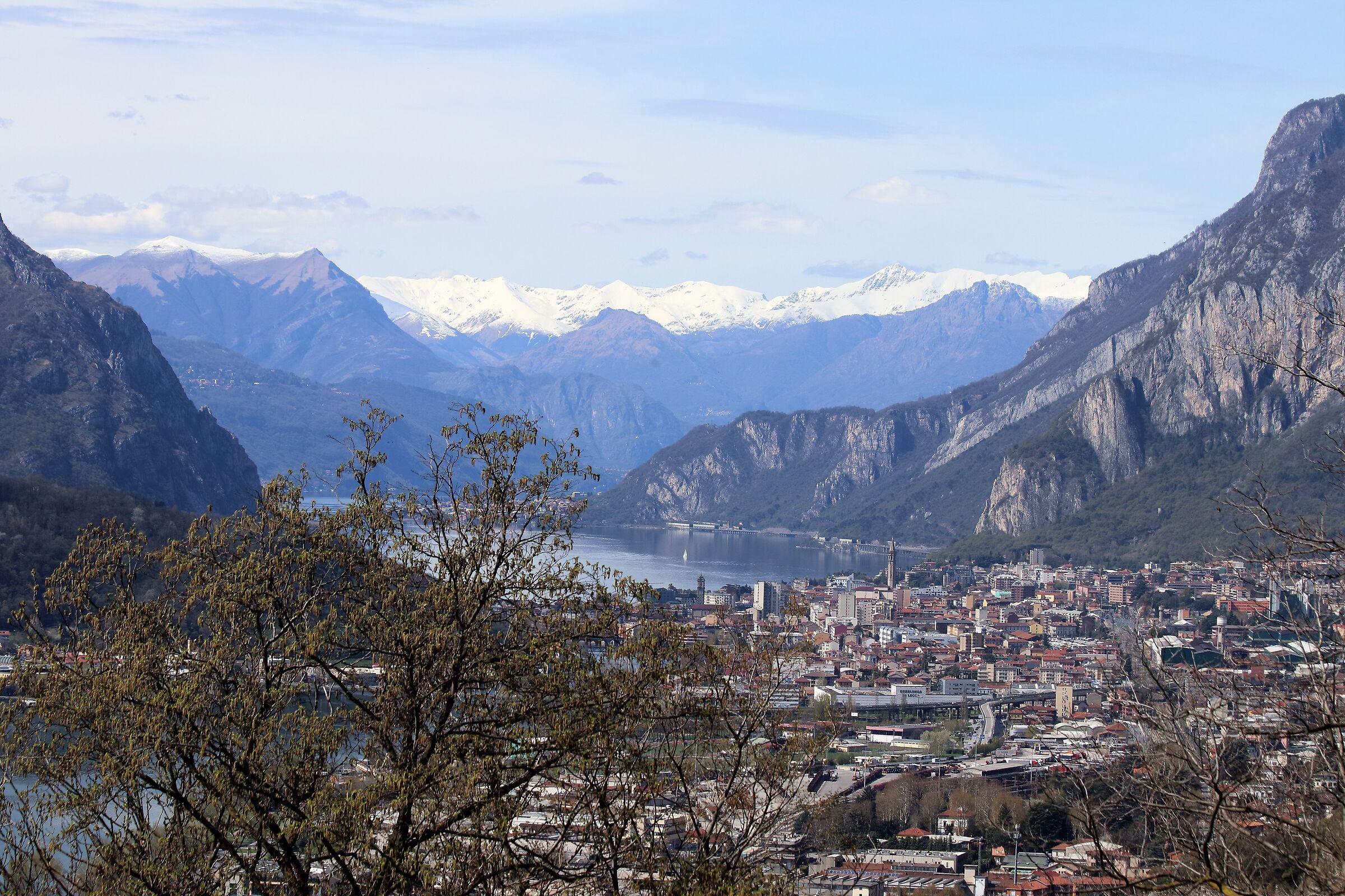 City of Lecco dalla Rocca