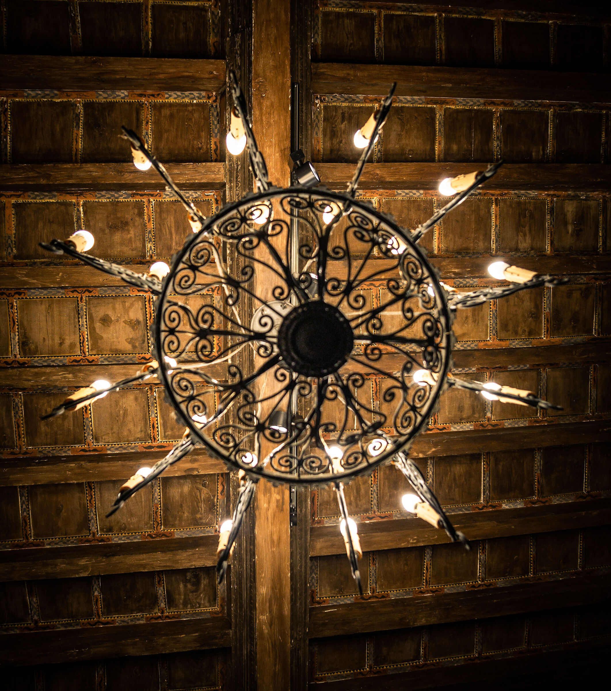 Medieval chandelier