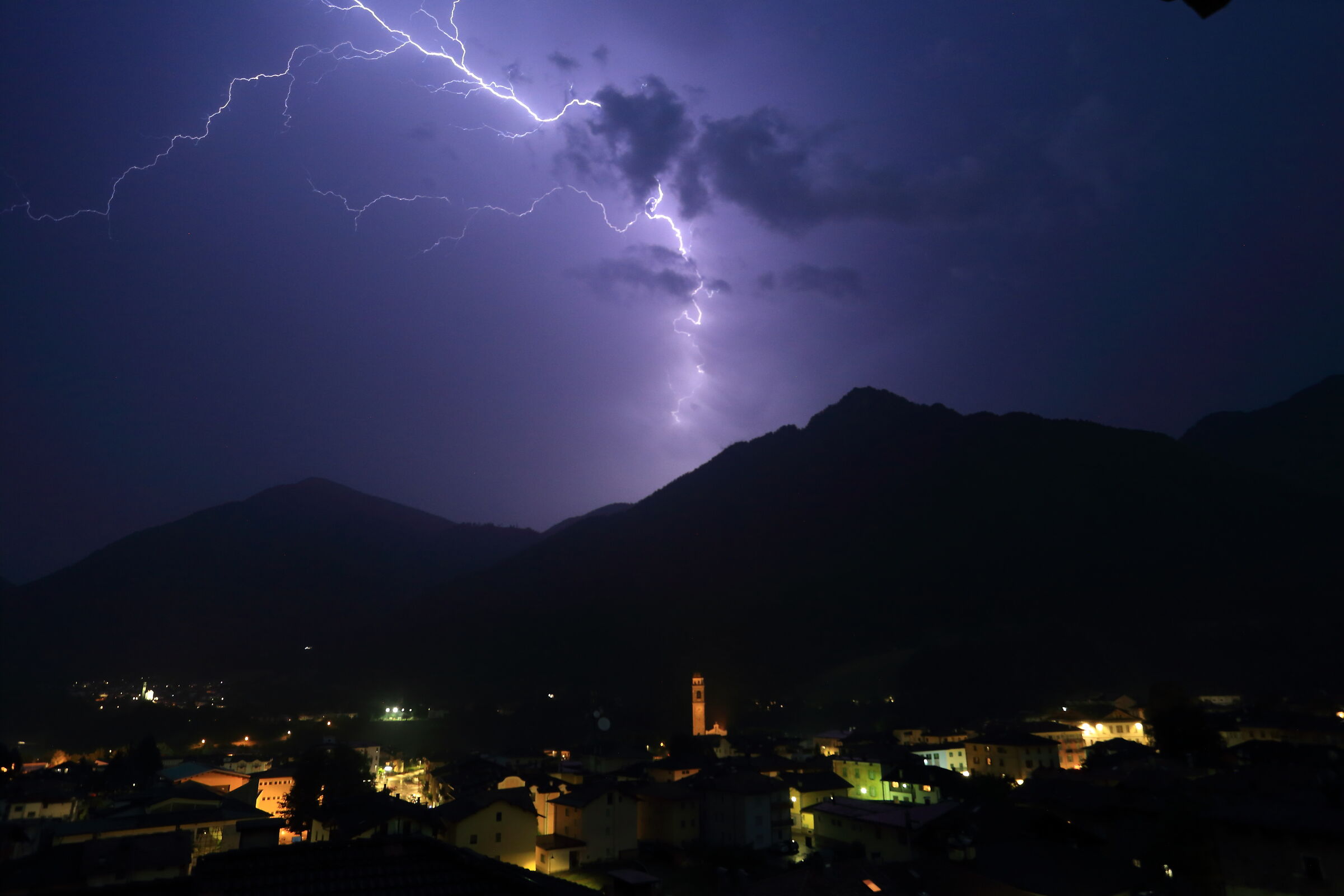 Temporale a Tione di Trento