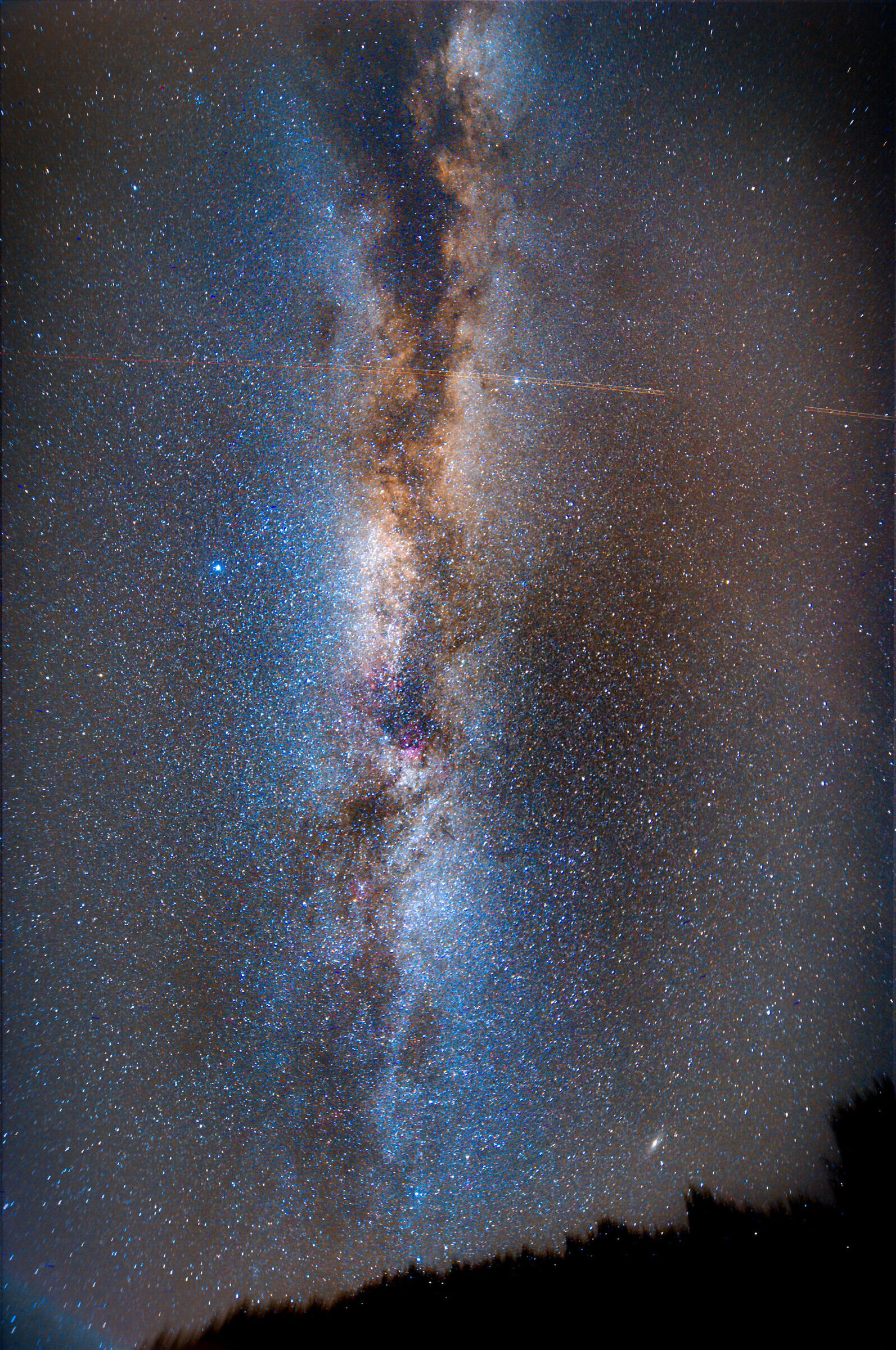La Via Lattea dal parco nazionale d'abruzzo