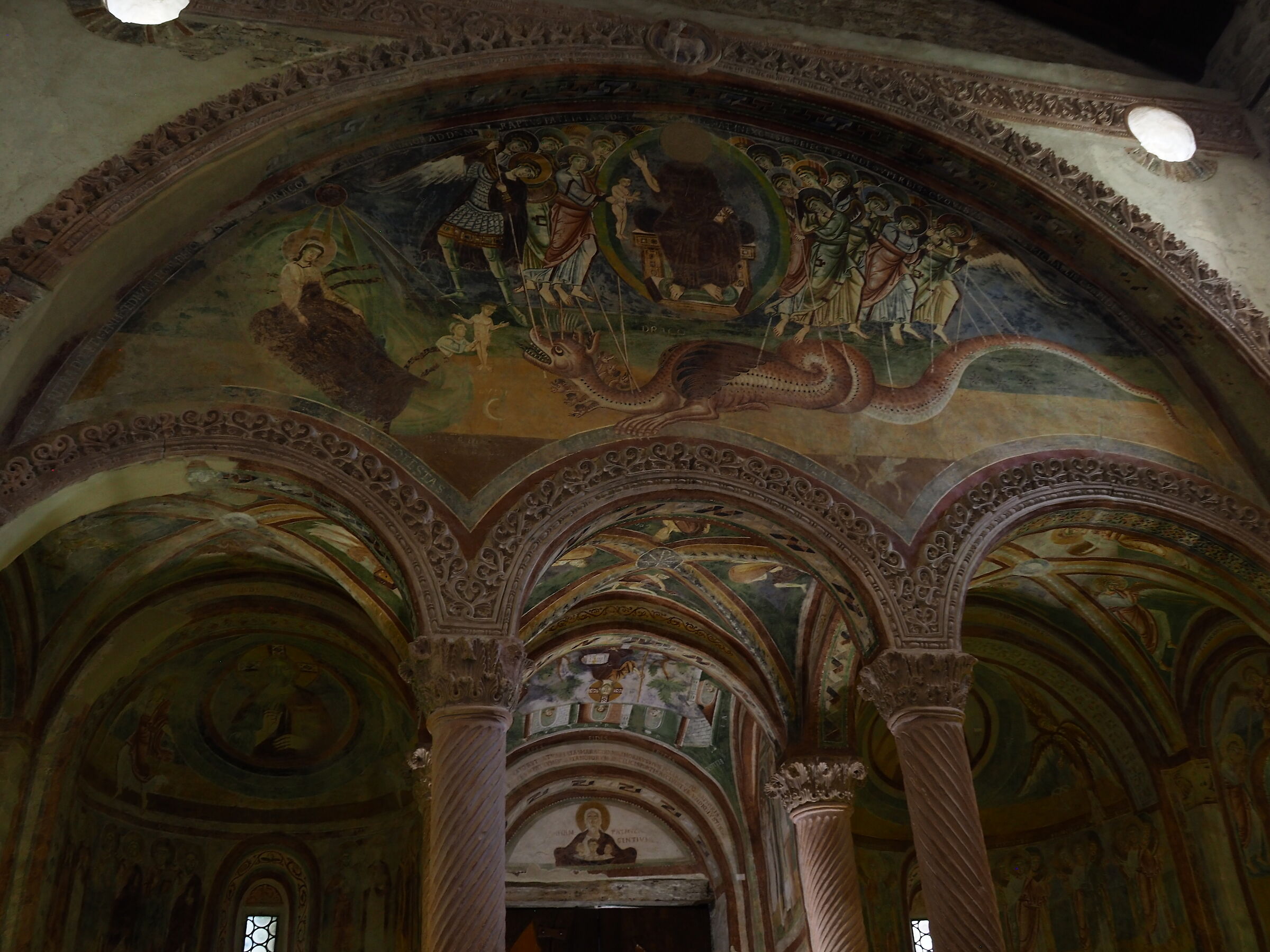 S Pietro al Monte, particular interior