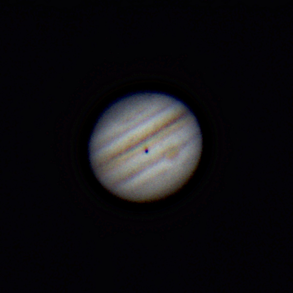 Transit of Io on Jupiter