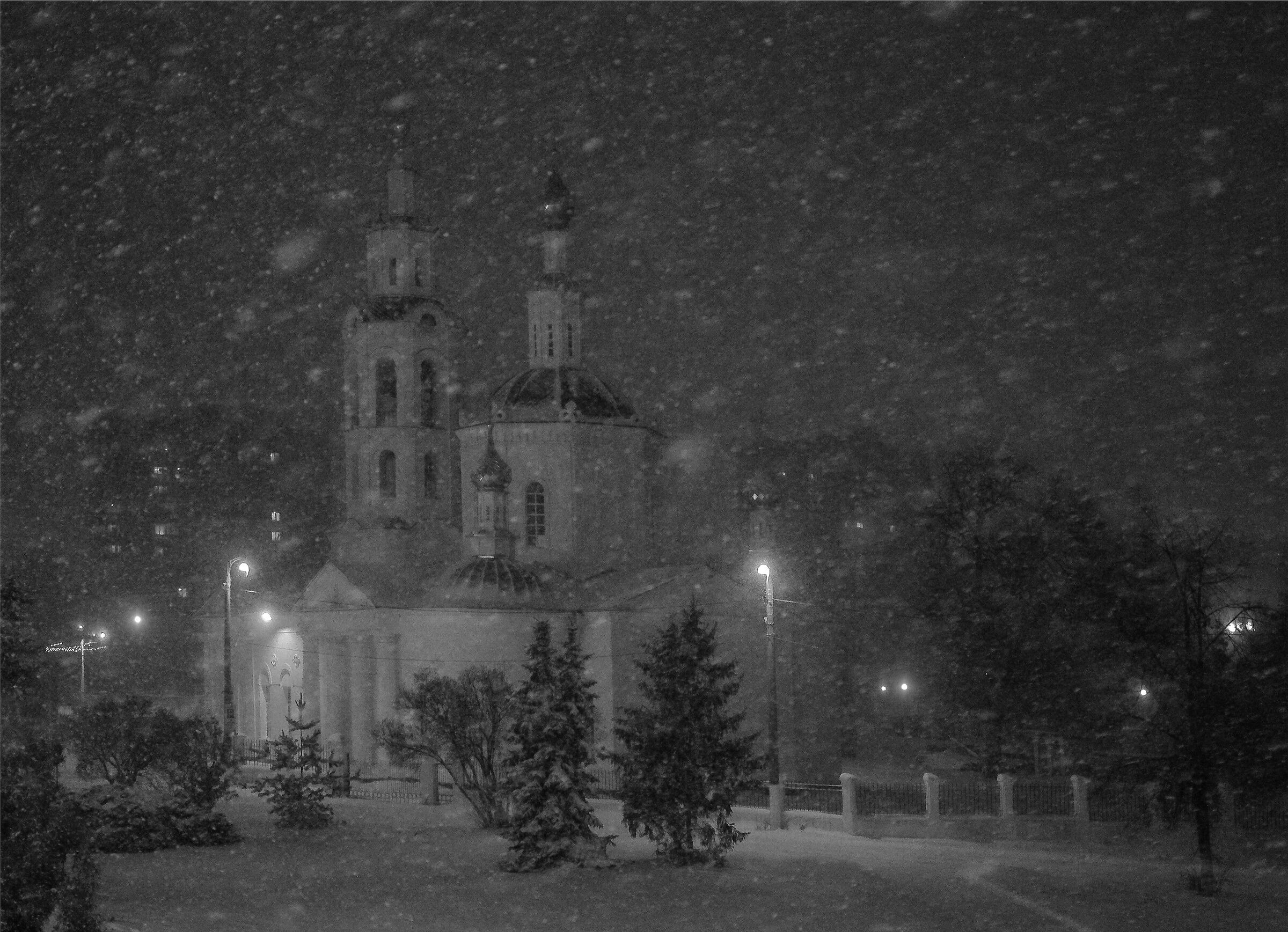 Christmas snowfall***