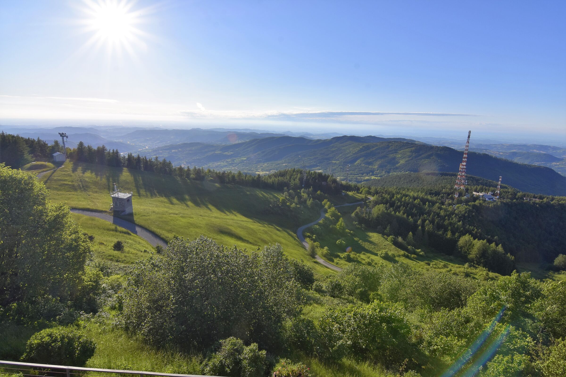 Almost sunset from Mount Penice