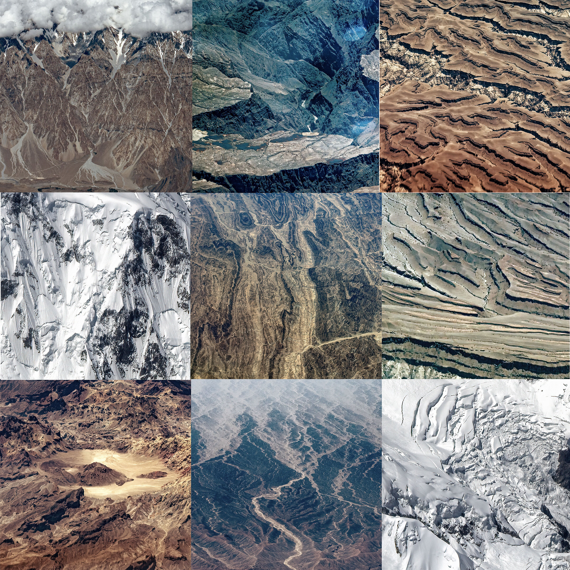 Le texture dell'Iran e del Pakistan