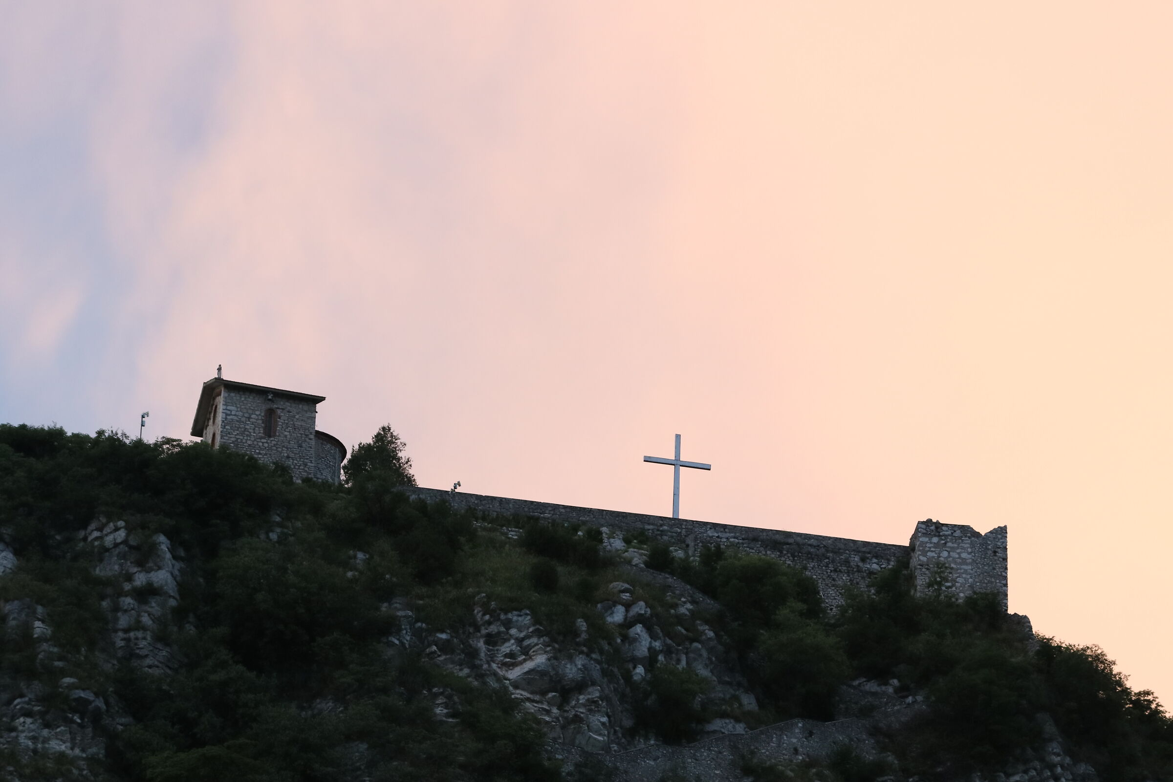 The Fortress at sunset