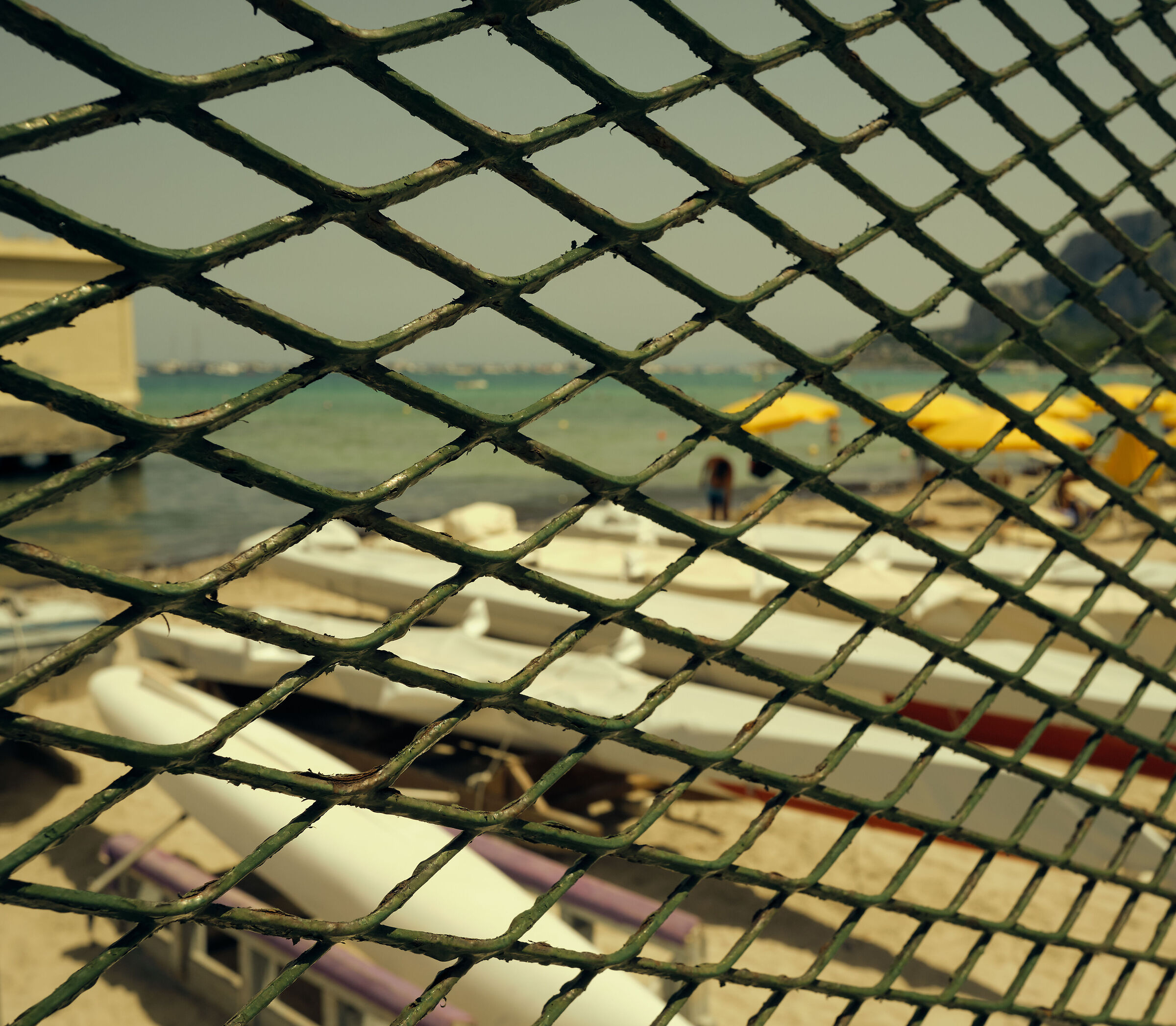 la griglia e il mare