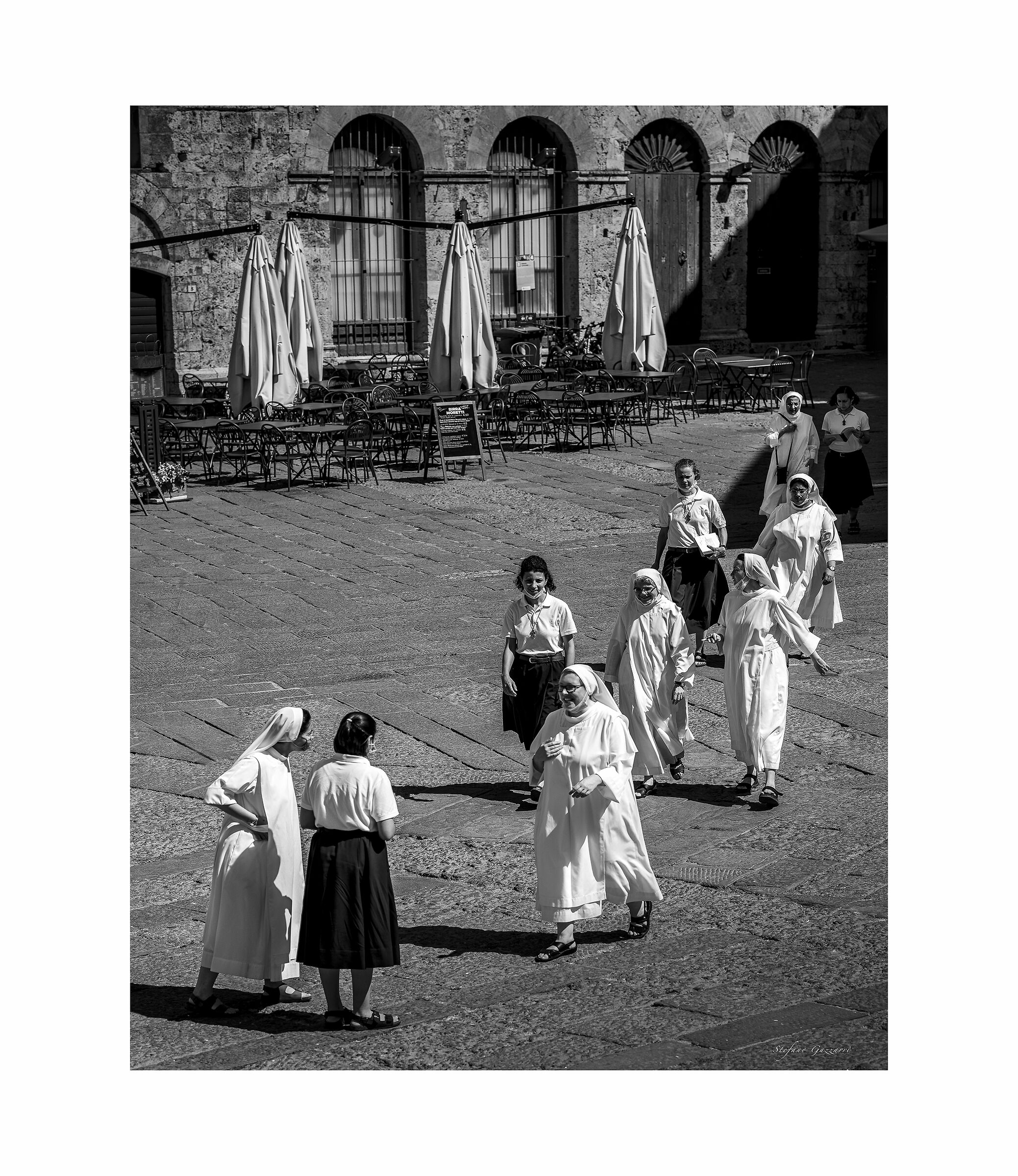 Procession in the square