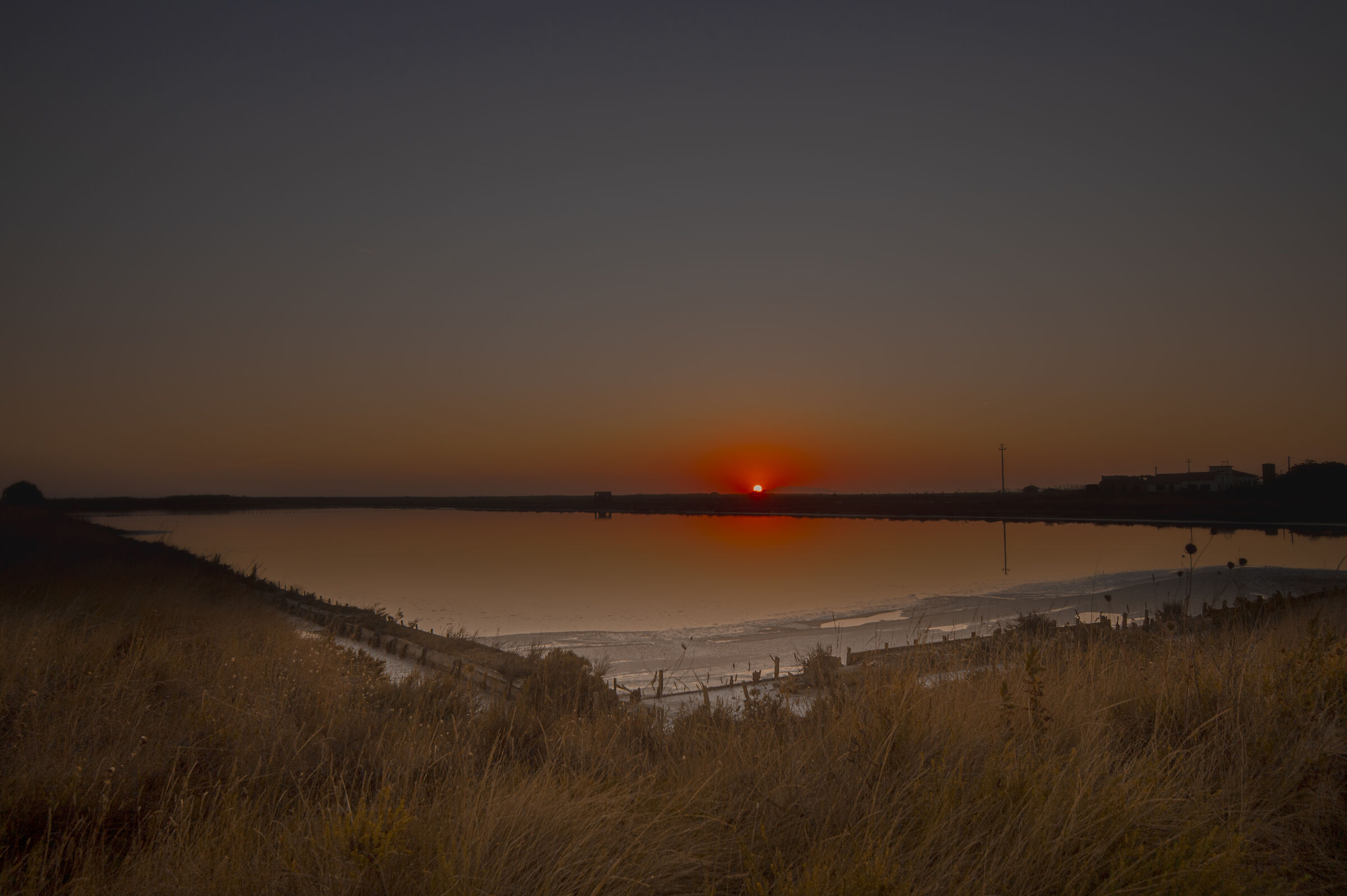la notte bianca presso le saline di Tarquinia
