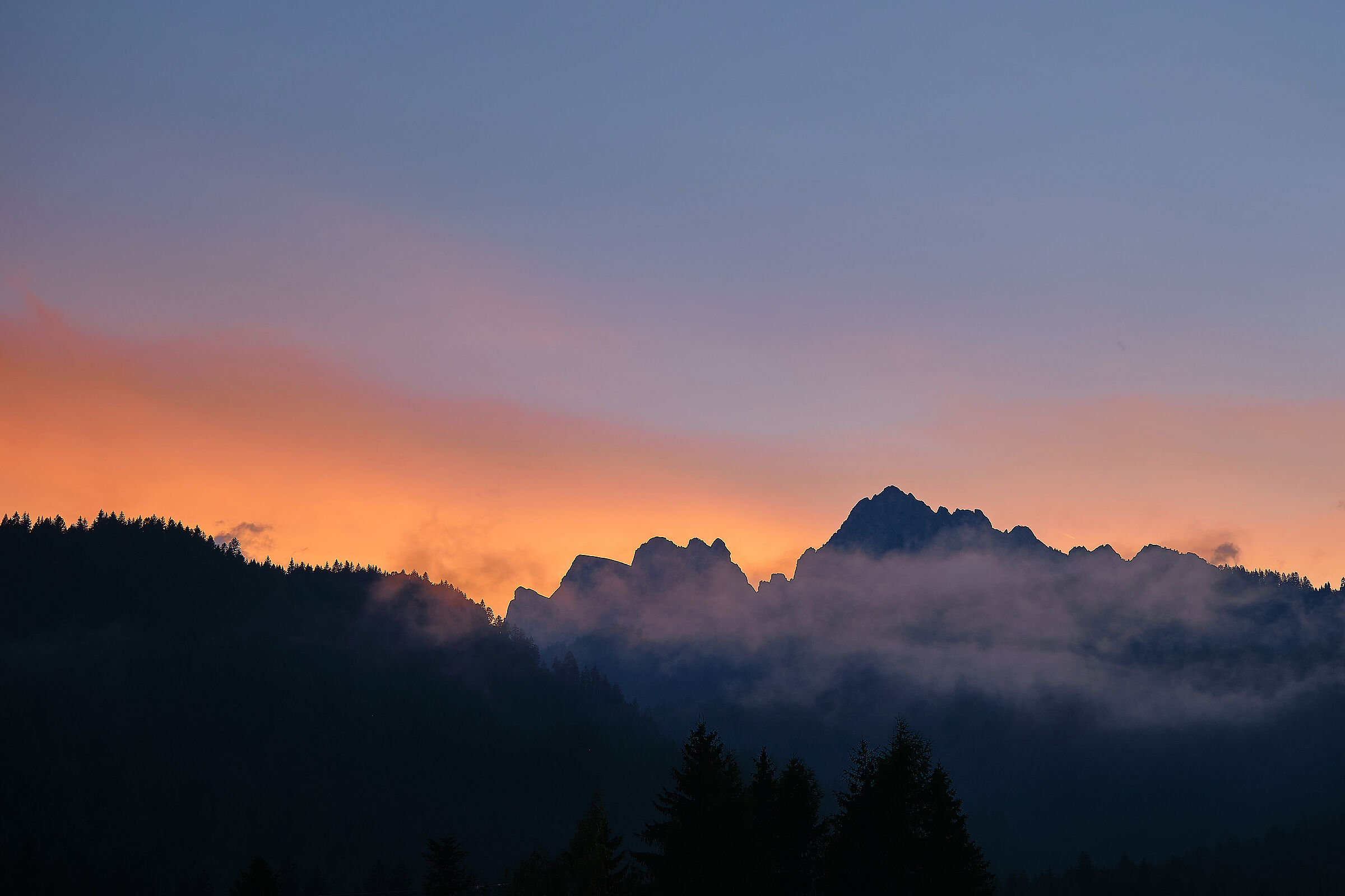 Finally the sun has set