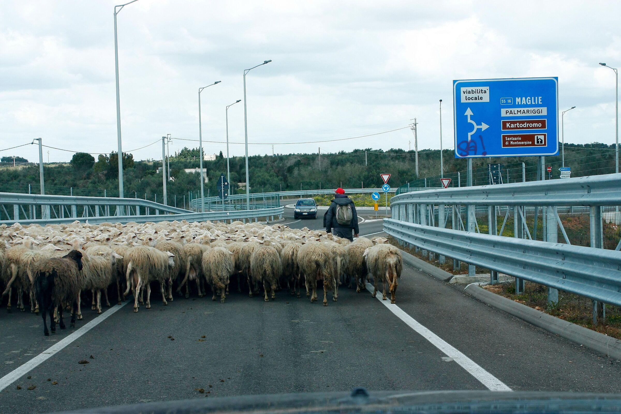 Alt. Tocca aspettà.