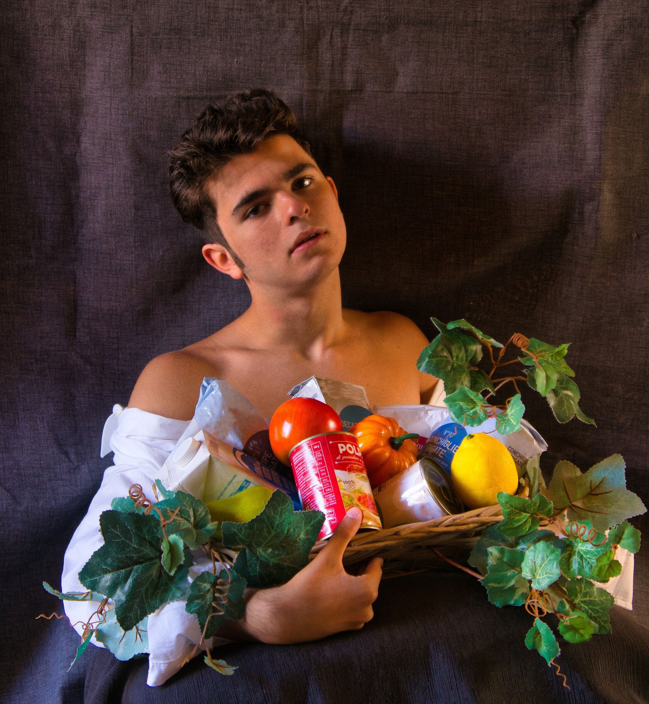 Il fanciullo con canestro di frutta, Caravaggio 1594