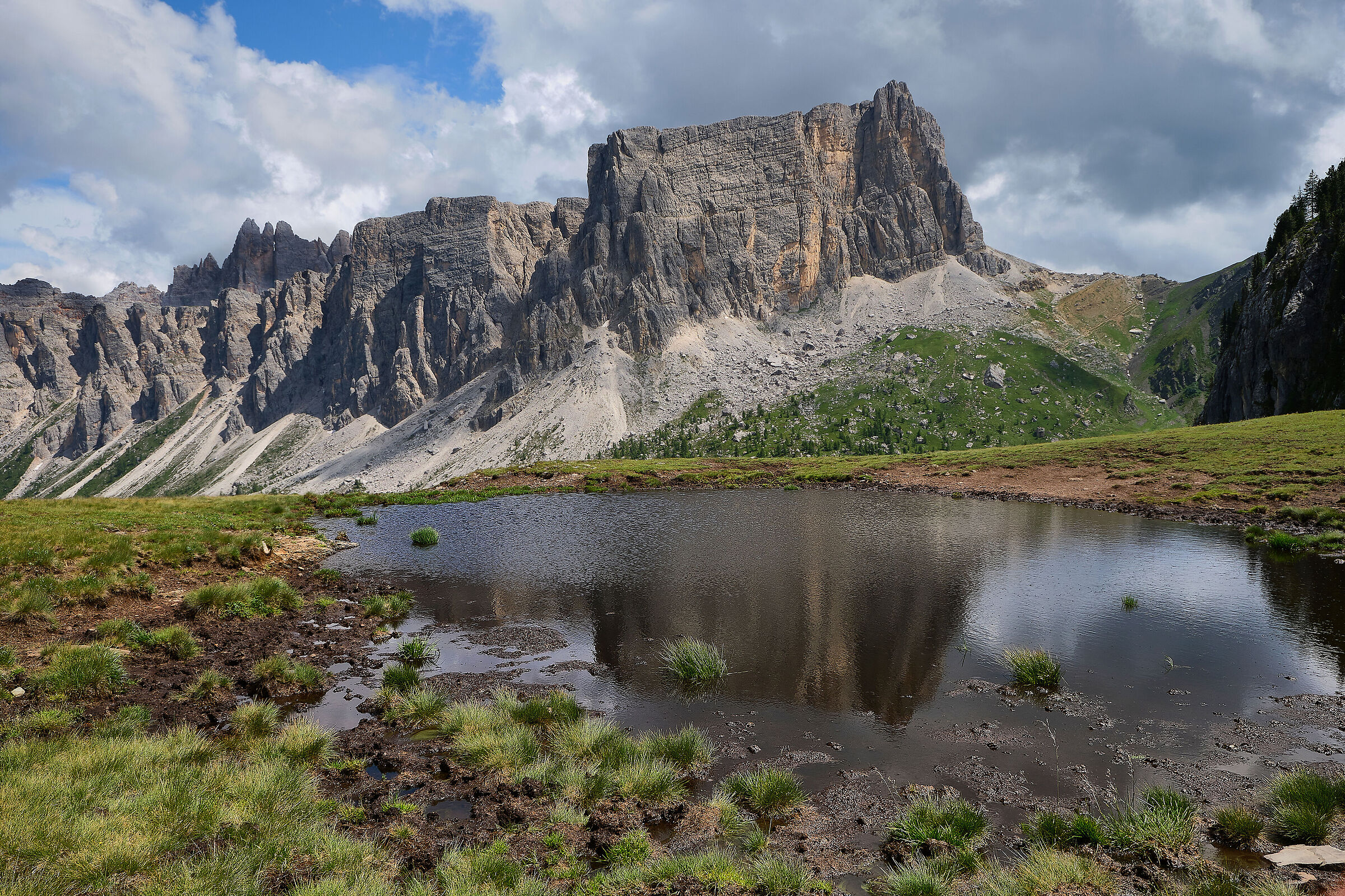 The Croda is mirrored