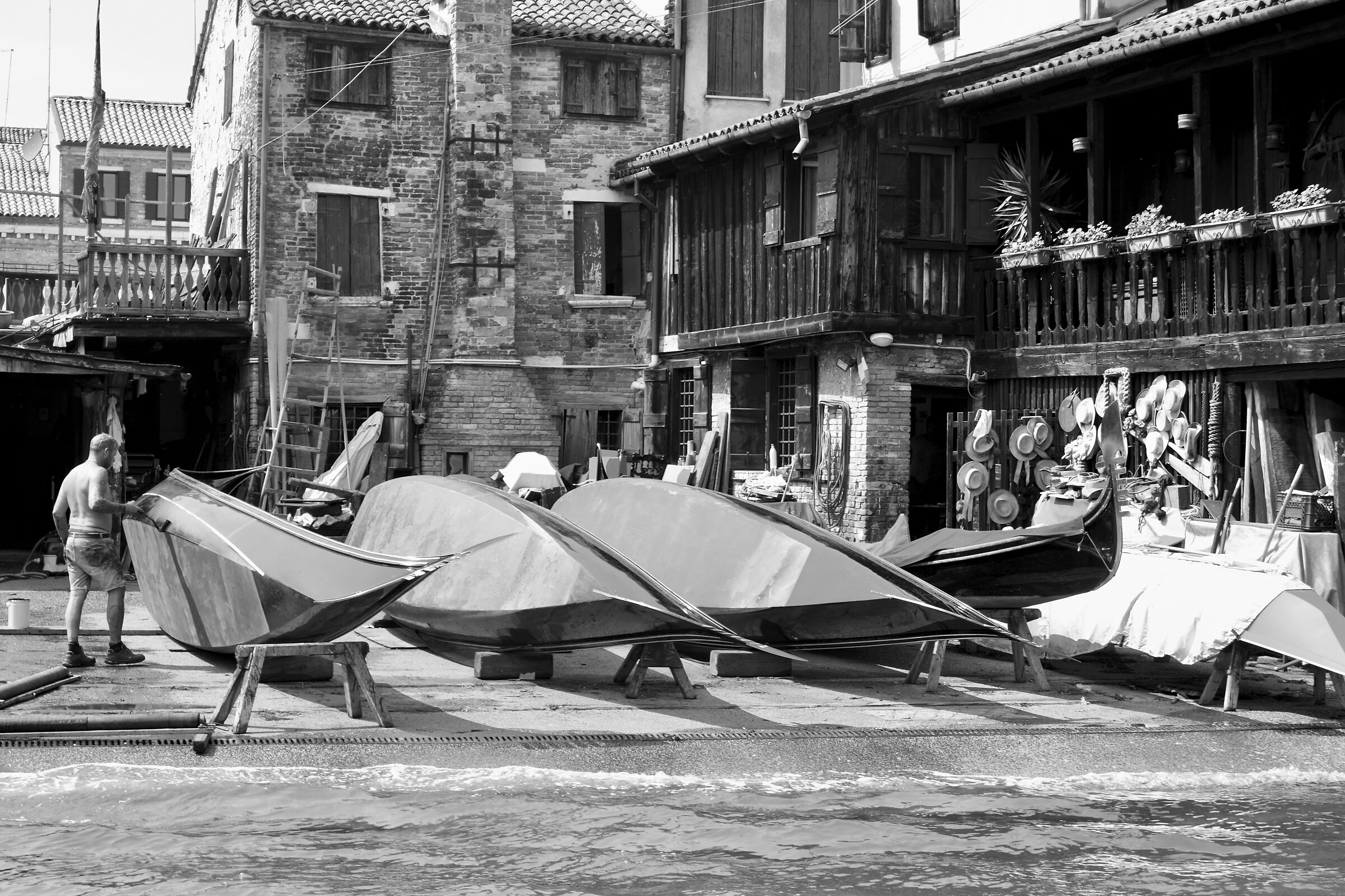 La fabbrica delle gondole