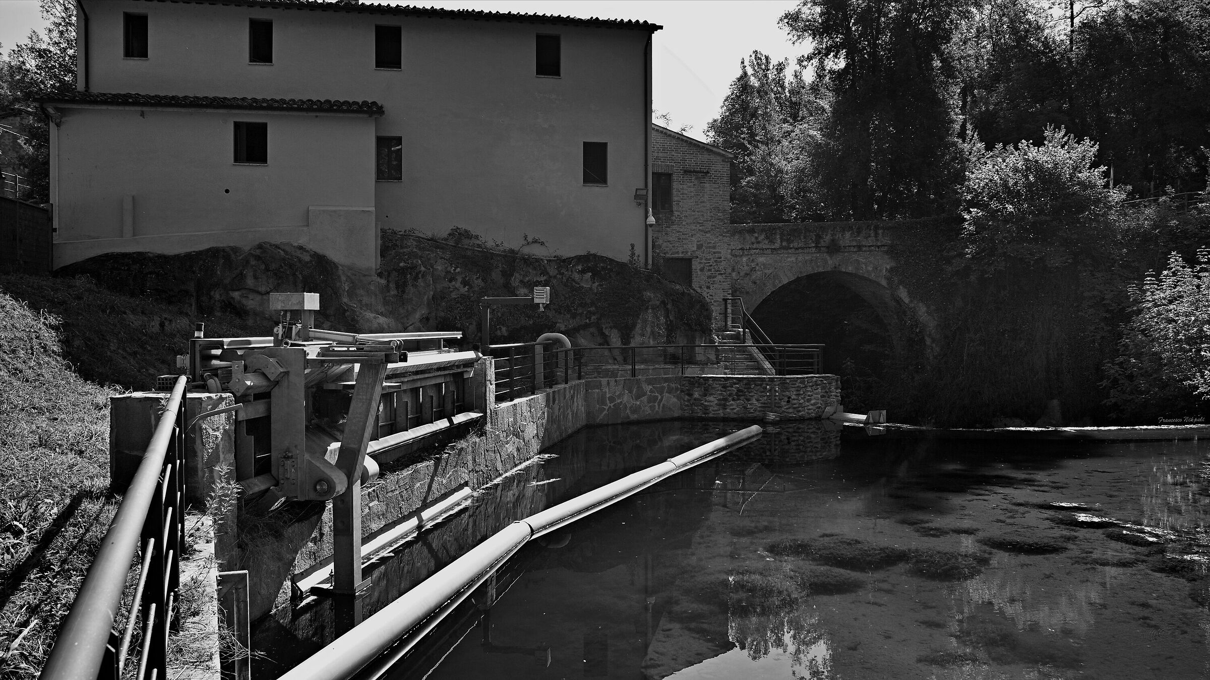 Diga della cascata Arena