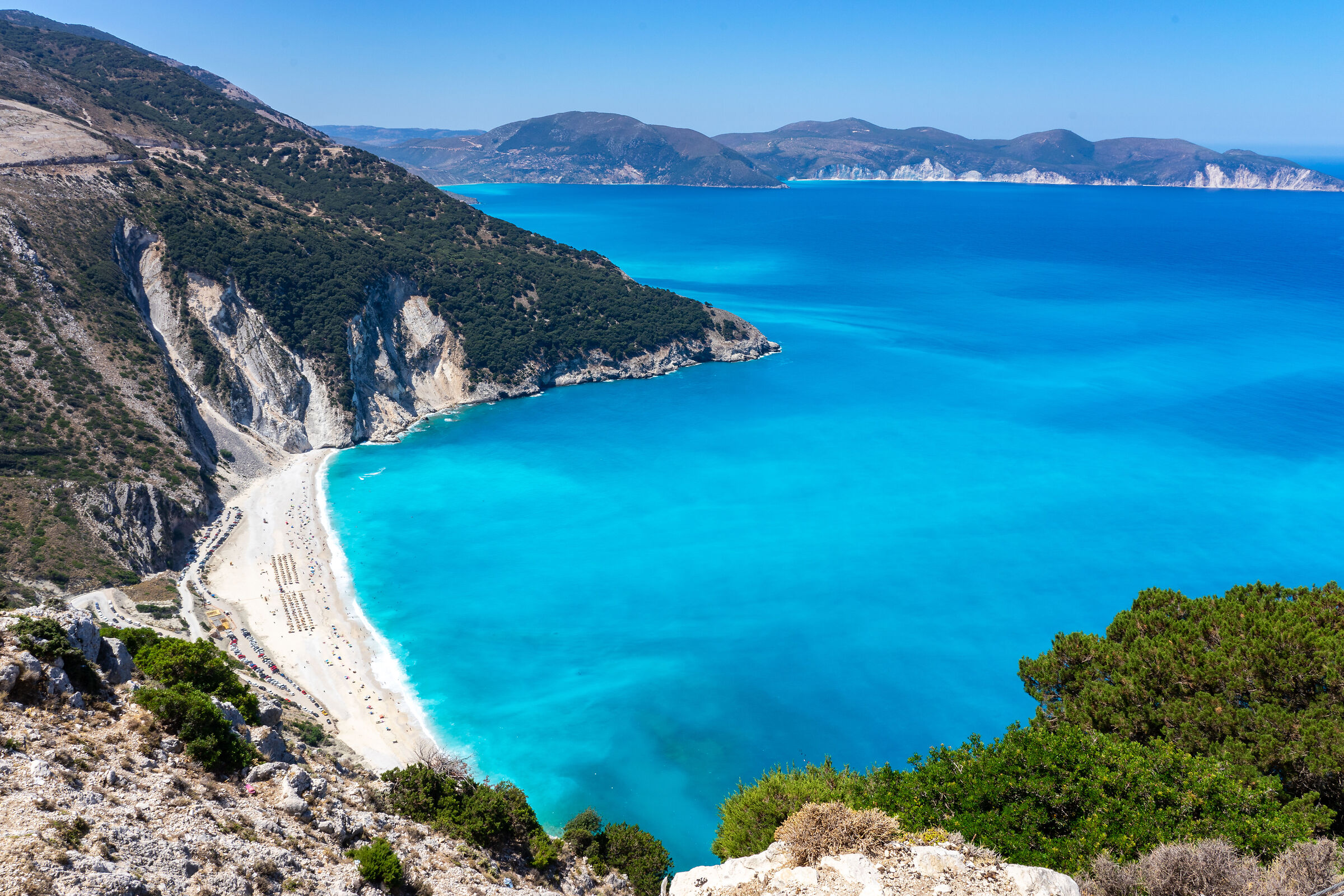Myrtos beach