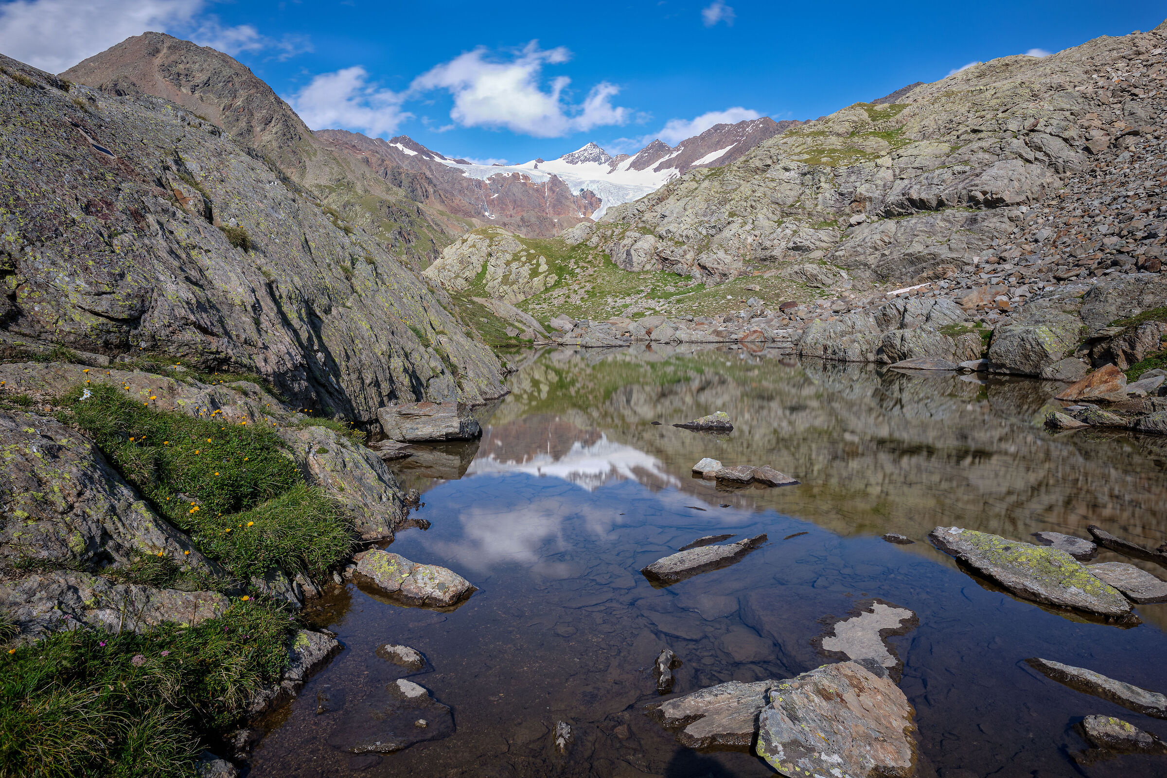 Glacial pond with Dosegù reflex