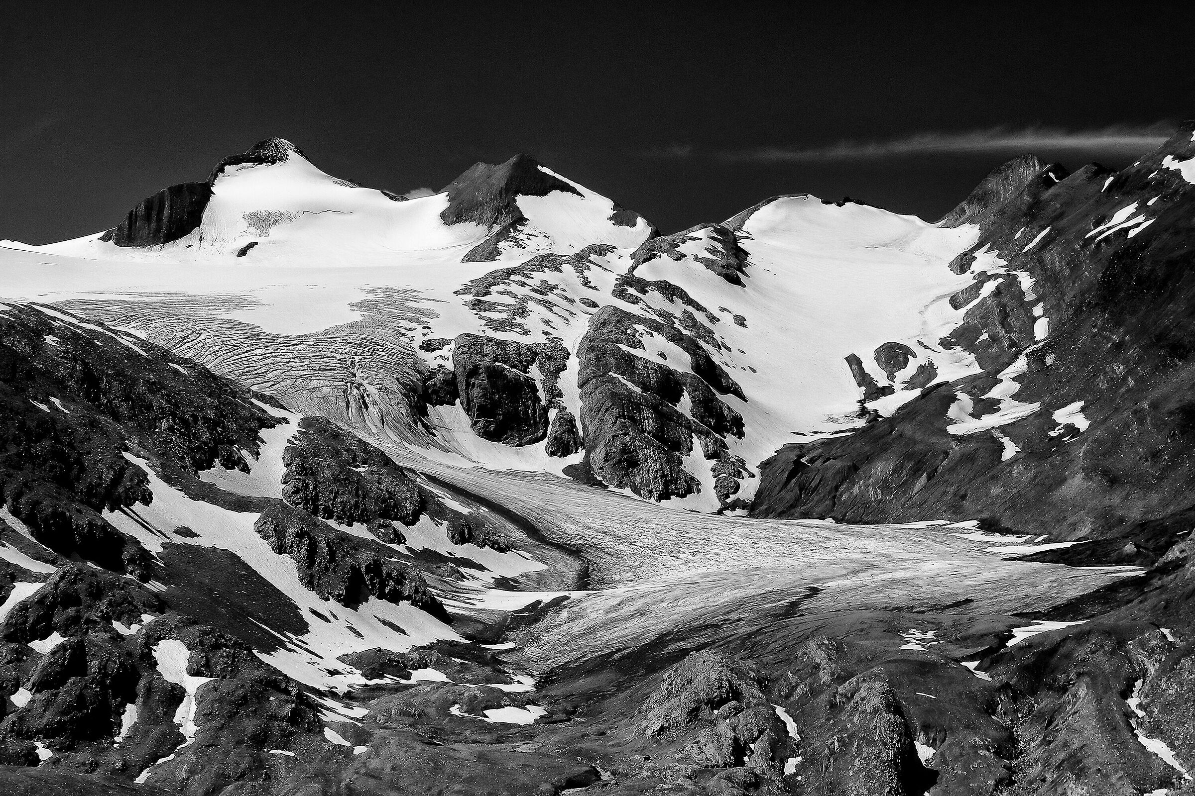 Blinnenhorn and Gries Glacier
