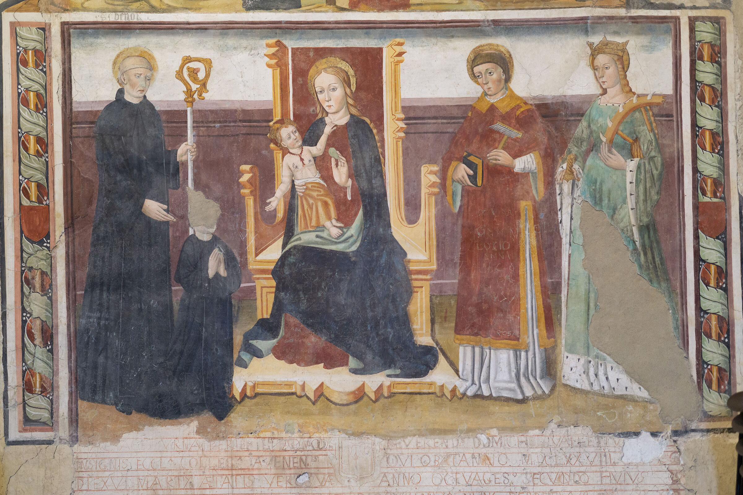 Affresco Sacra S. Michele