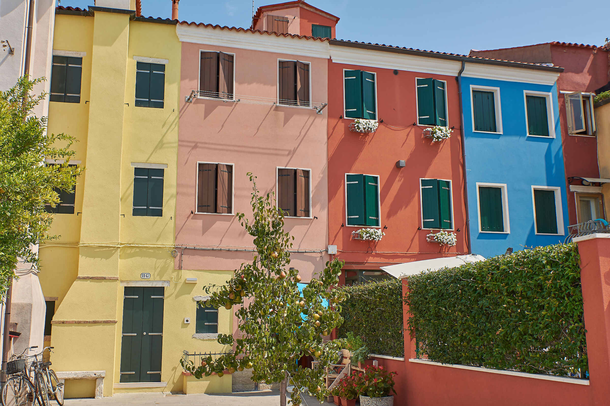 Terraced colors