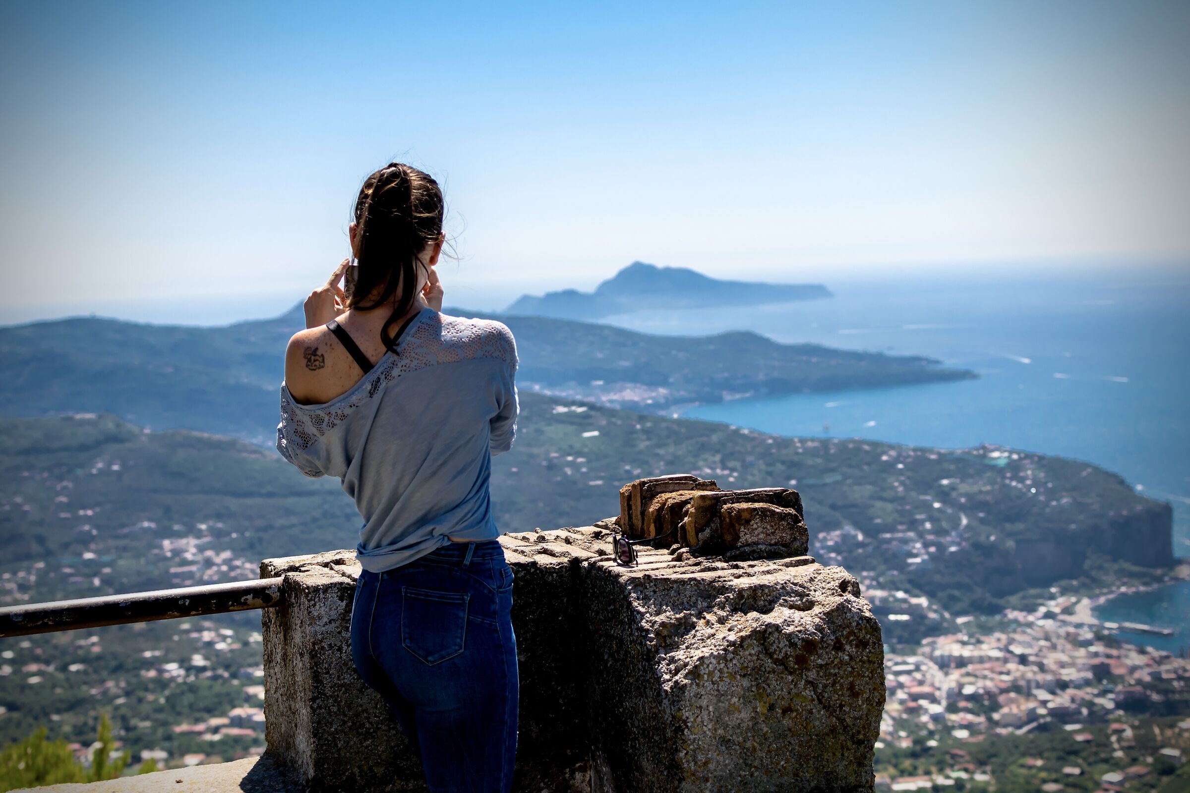 Photographing Capri