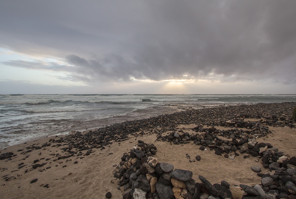 Tempesta in arrivo, Lasamericas, Tenerife Sud.