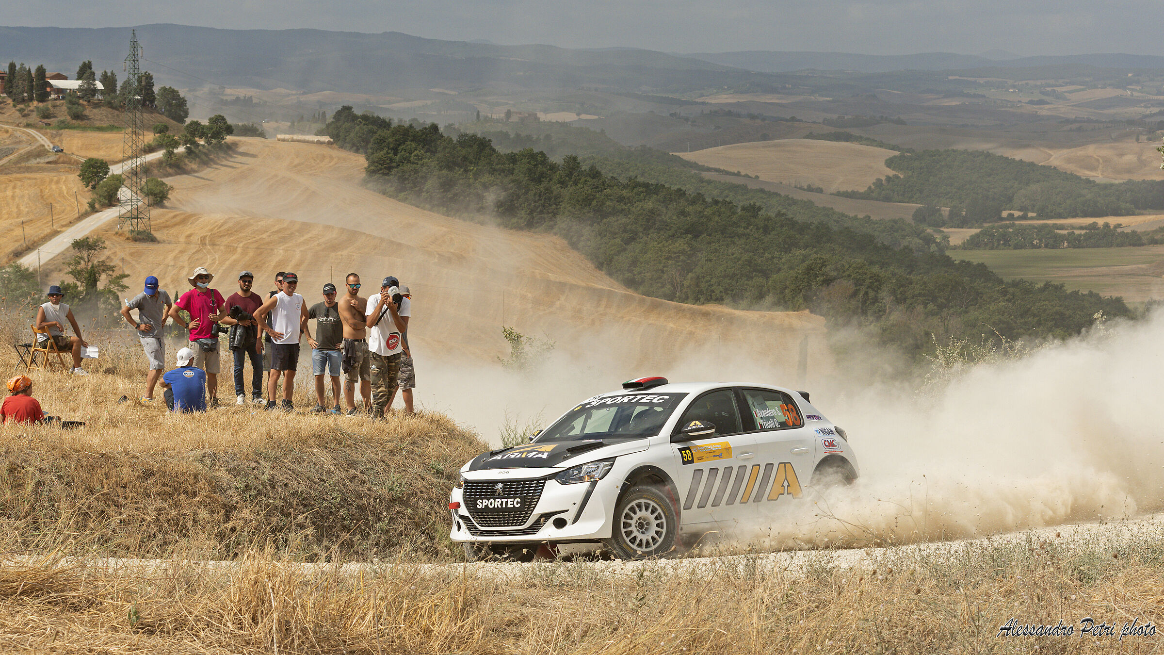 Stefano Avandero Peugeot 208 rally 4