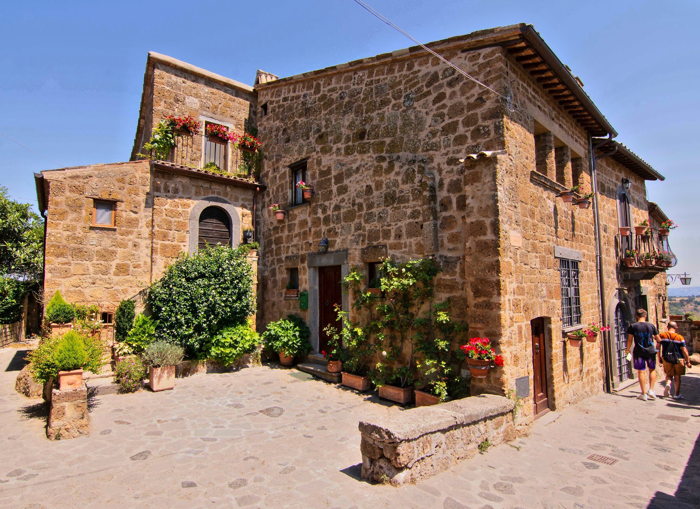 In the alleys of Civita Bagnoregio