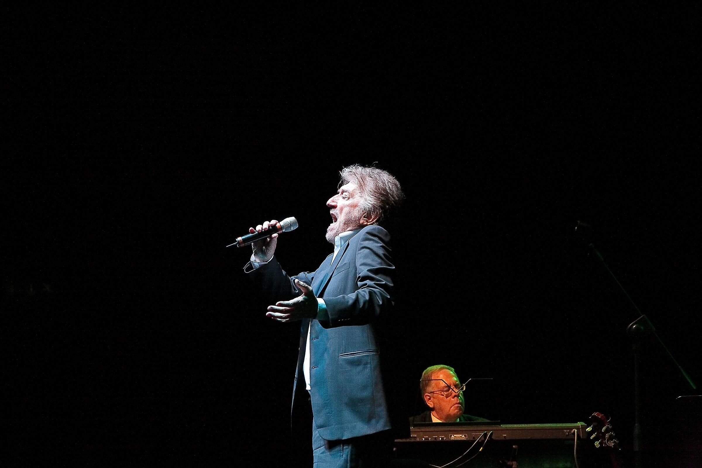Gigi Proietti at the auditorium 2009